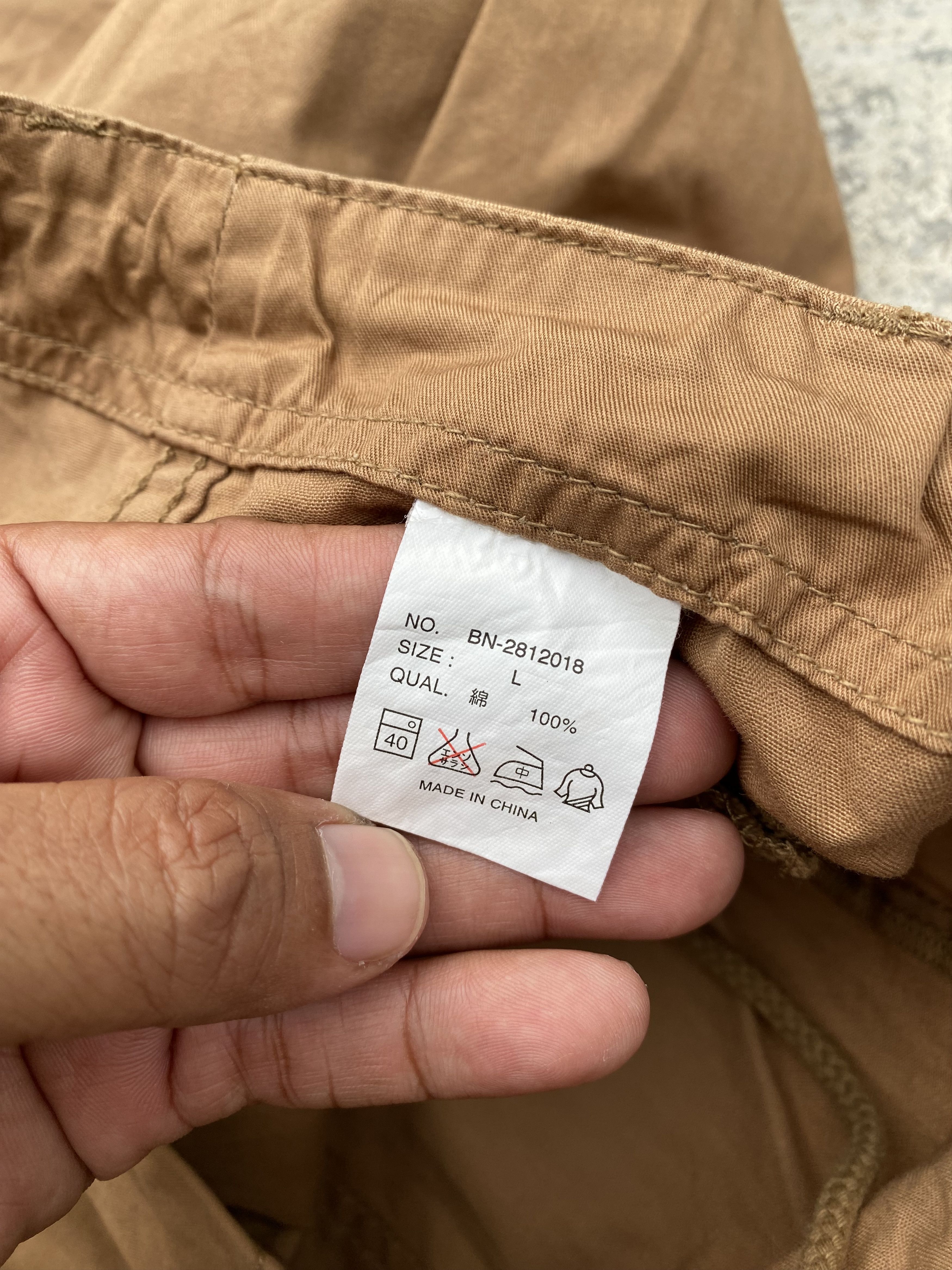 Japanese Brand Back Number Cotton Twill Tactical Cargo Pants Size US 31 - 11 Thumbnail