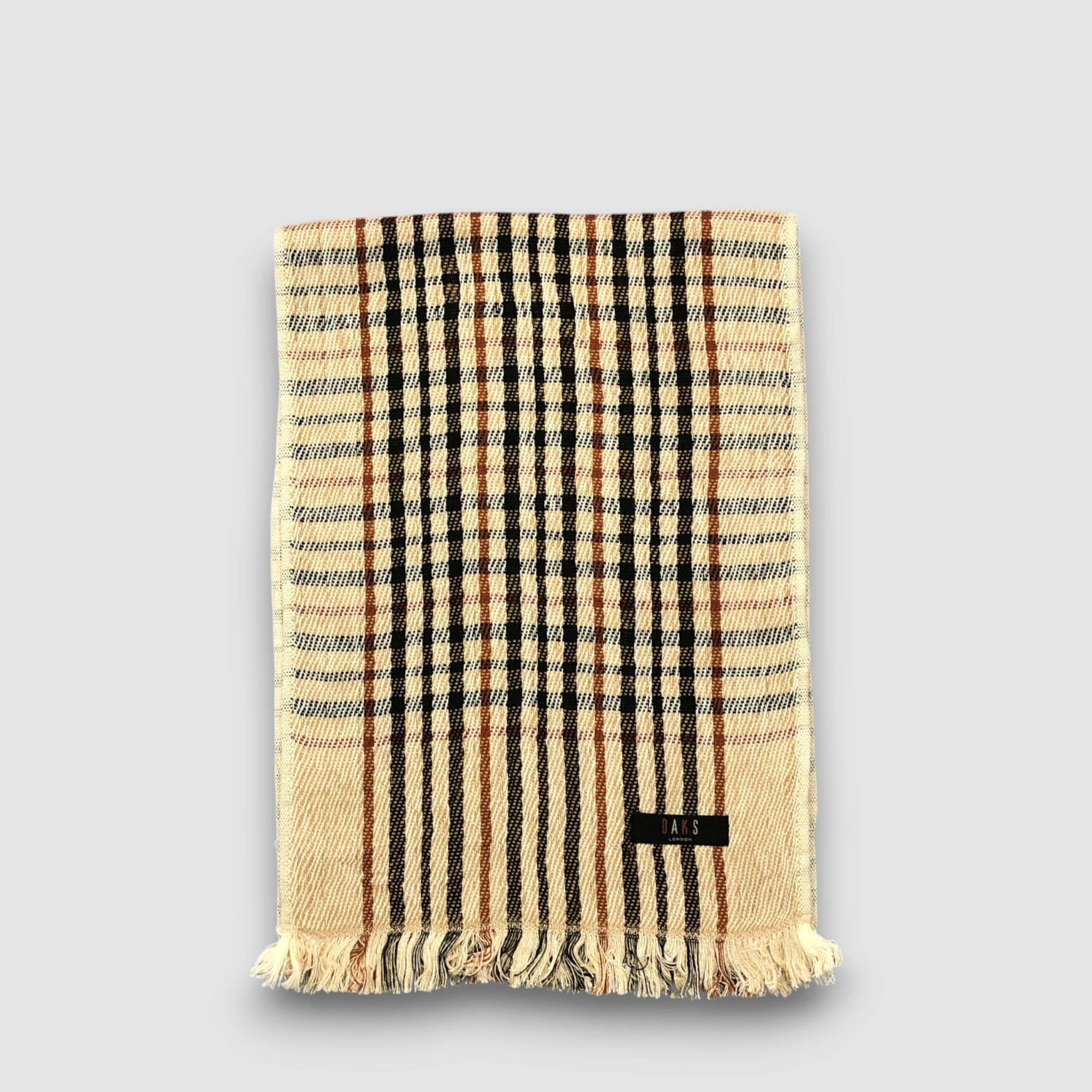 DAKS Vintage DAKS London Scarf Plain Muffler Wool Winter Scarves Size ONE SIZE - 2 Thumbnail
