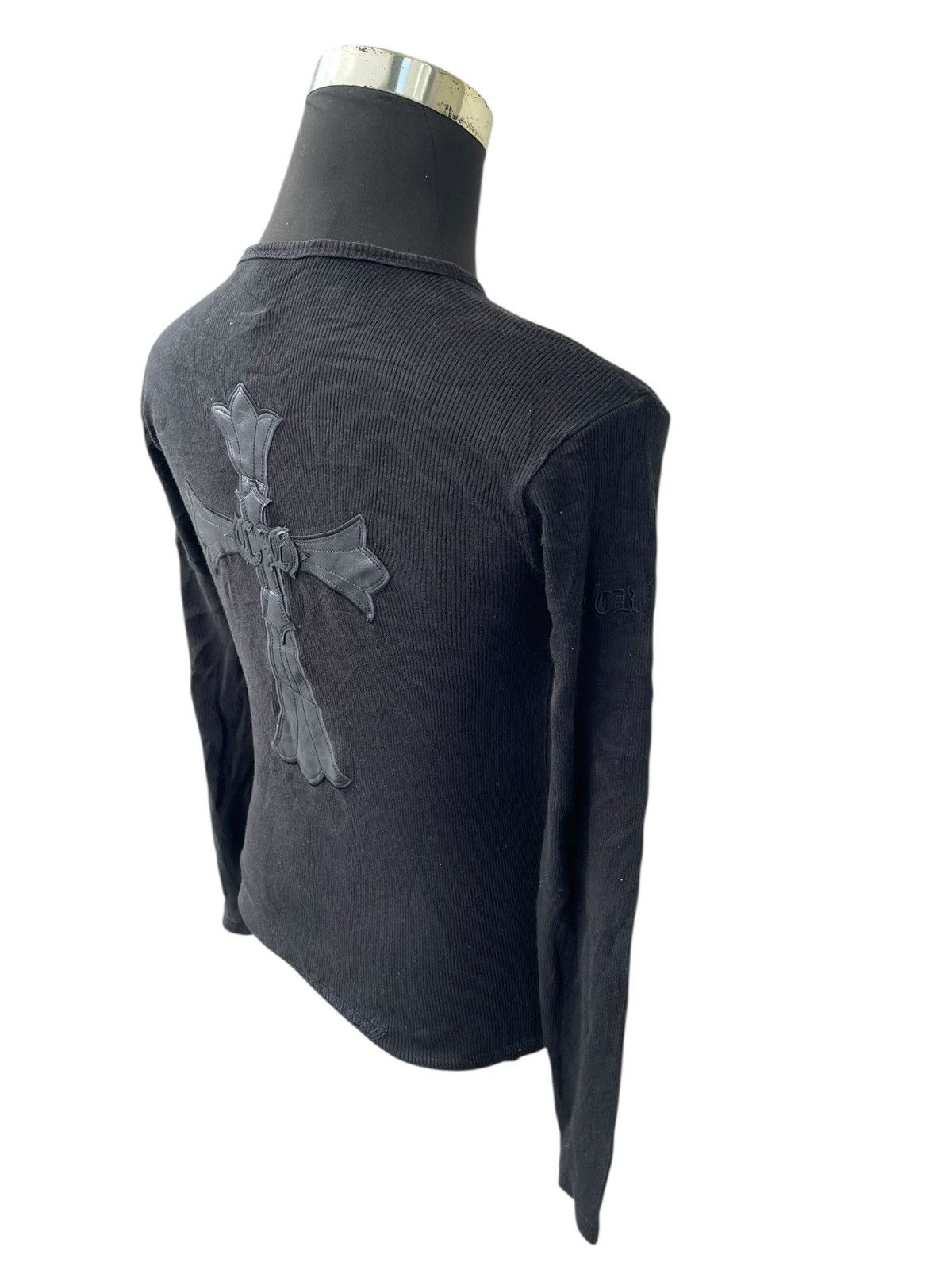 Japanese Brand × Other Distressed CH Crossed Booted Thermal Wear Shirts Size US M / EU 48-50 / 2 - 15 Thumbnail
