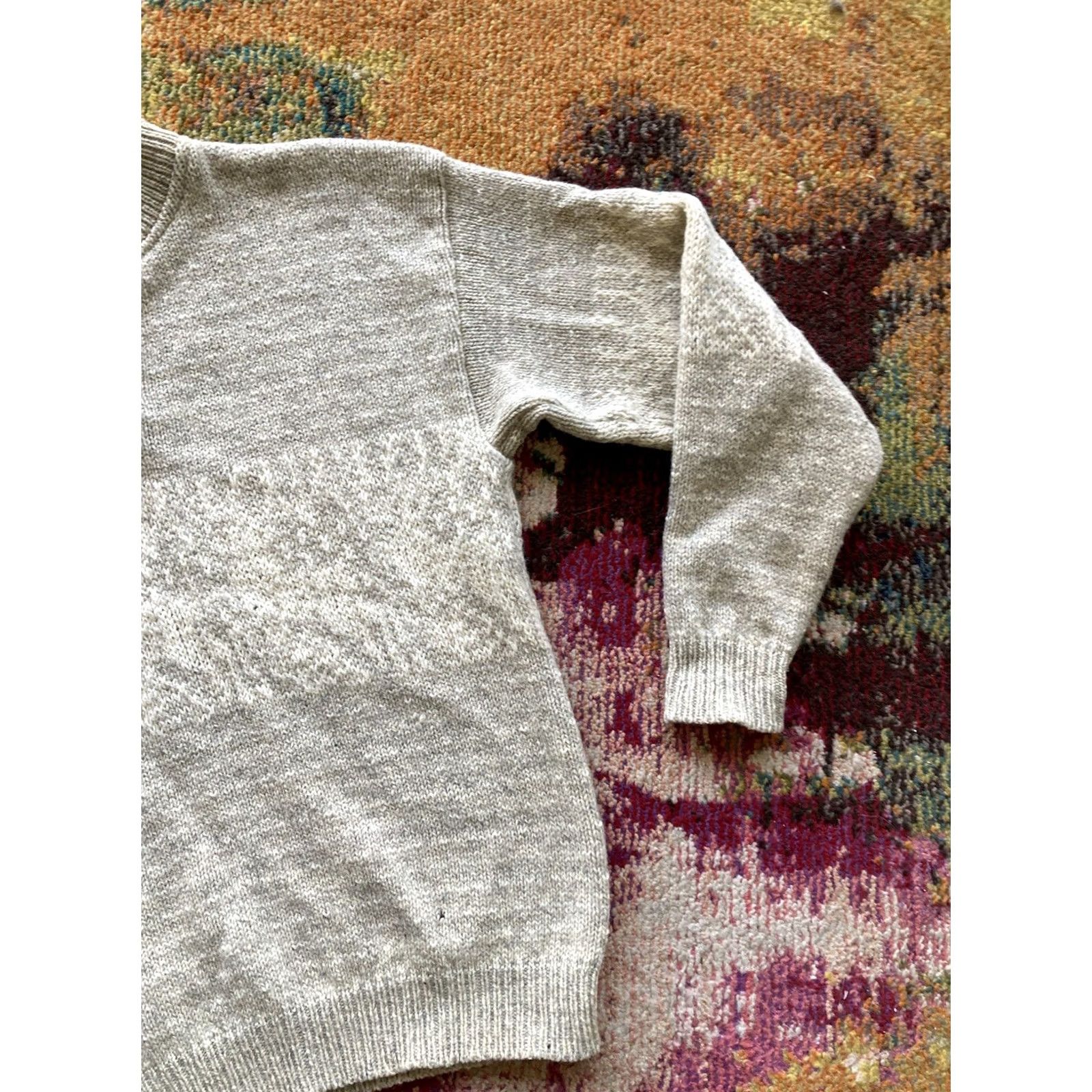 Eddie Bauer VINTAGE Eddie Bauer Sweater Mens M Henley Fair Isle Wool USA Made Size US M / EU 48-50 / 2 - 3 Thumbnail