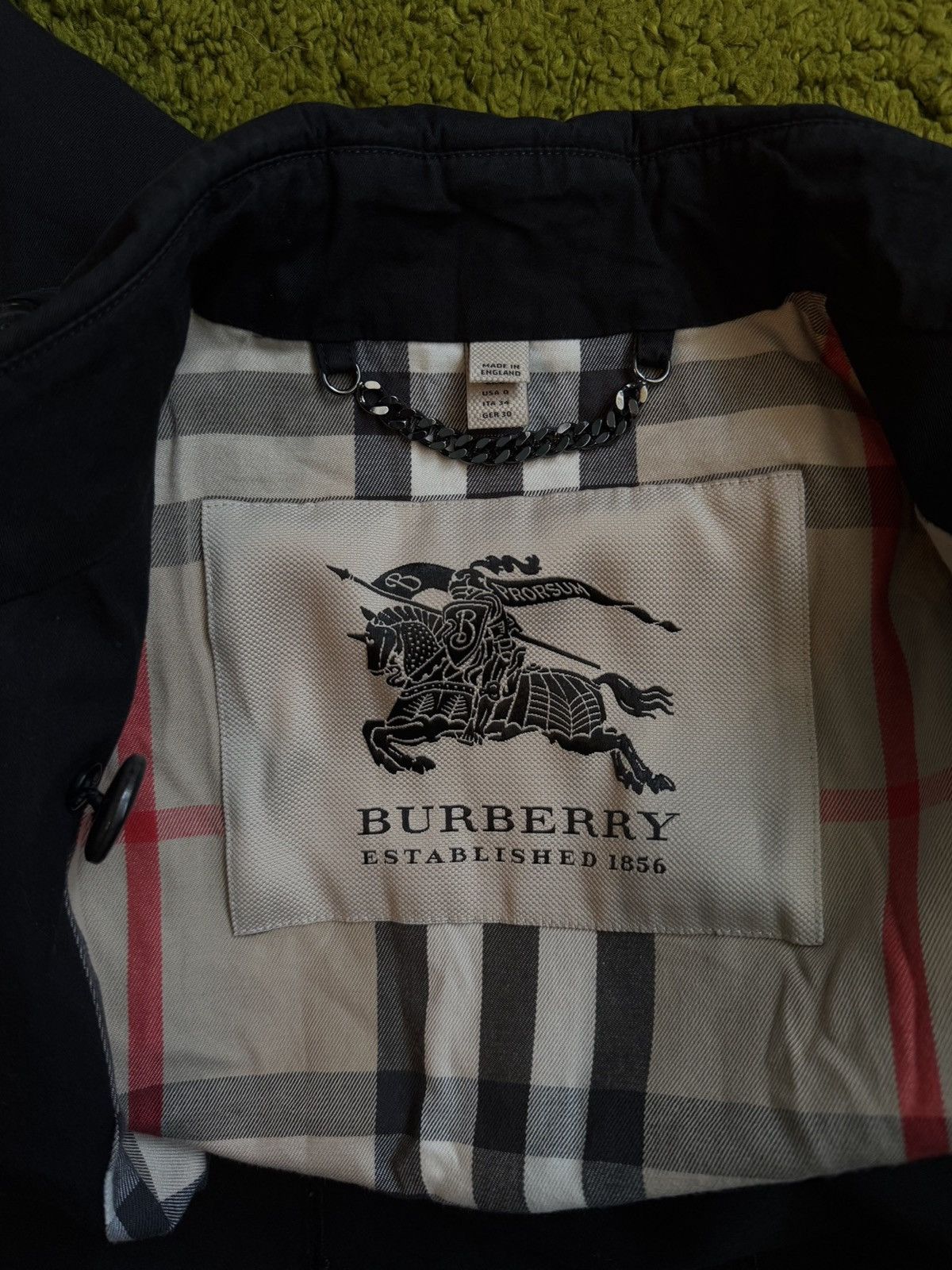 Burberry × Designer Burberry nova check iconic trench coat Size XS / US 0-2 / IT 36-38 - 7 Thumbnail