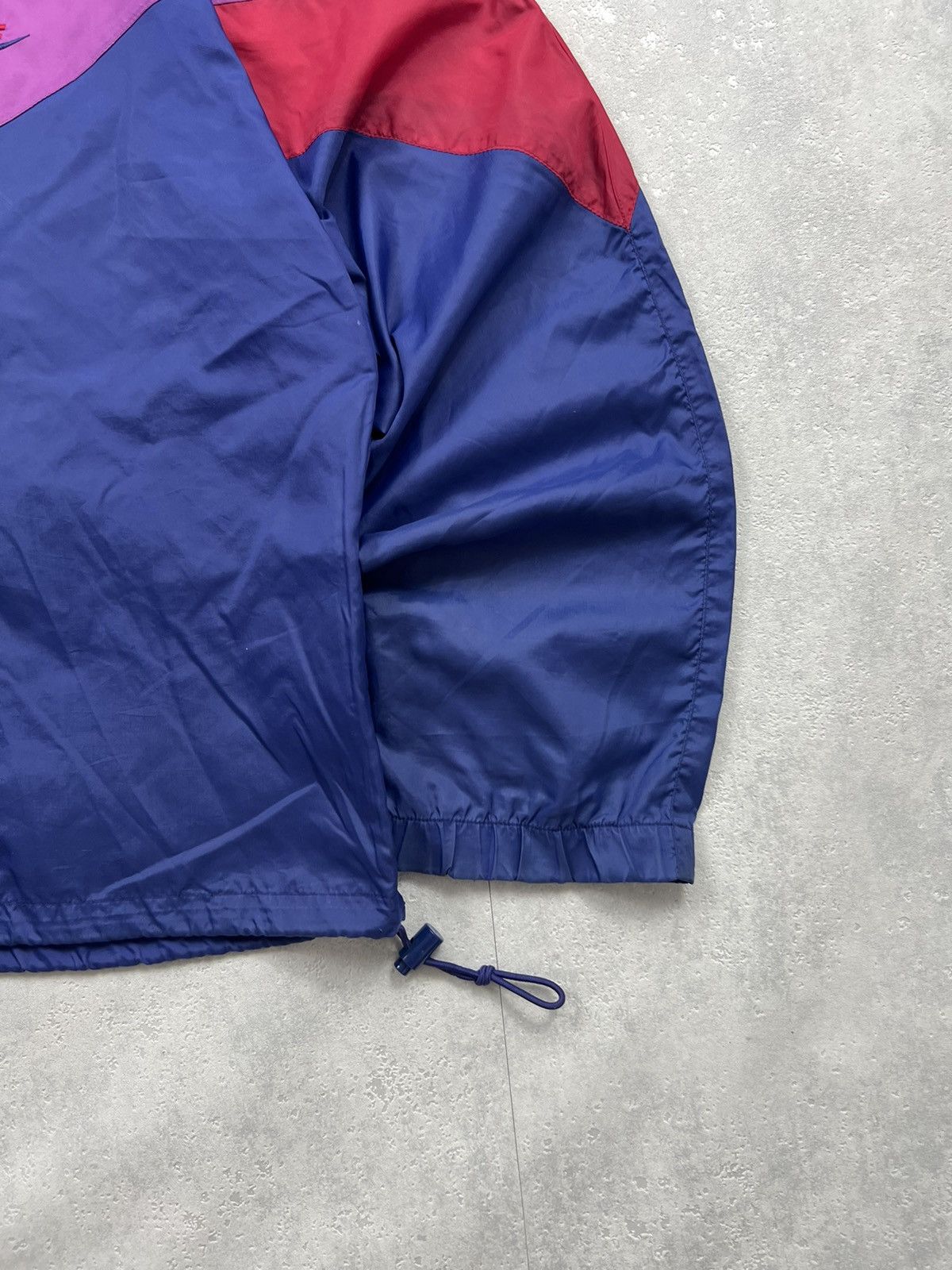 Nike 90's NIKE NYLON TRACK JACKET Y2K SWOOSH LOGO GORPCORE RARE Size US M / EU 48-50 / 2 - 2 Thumbnail