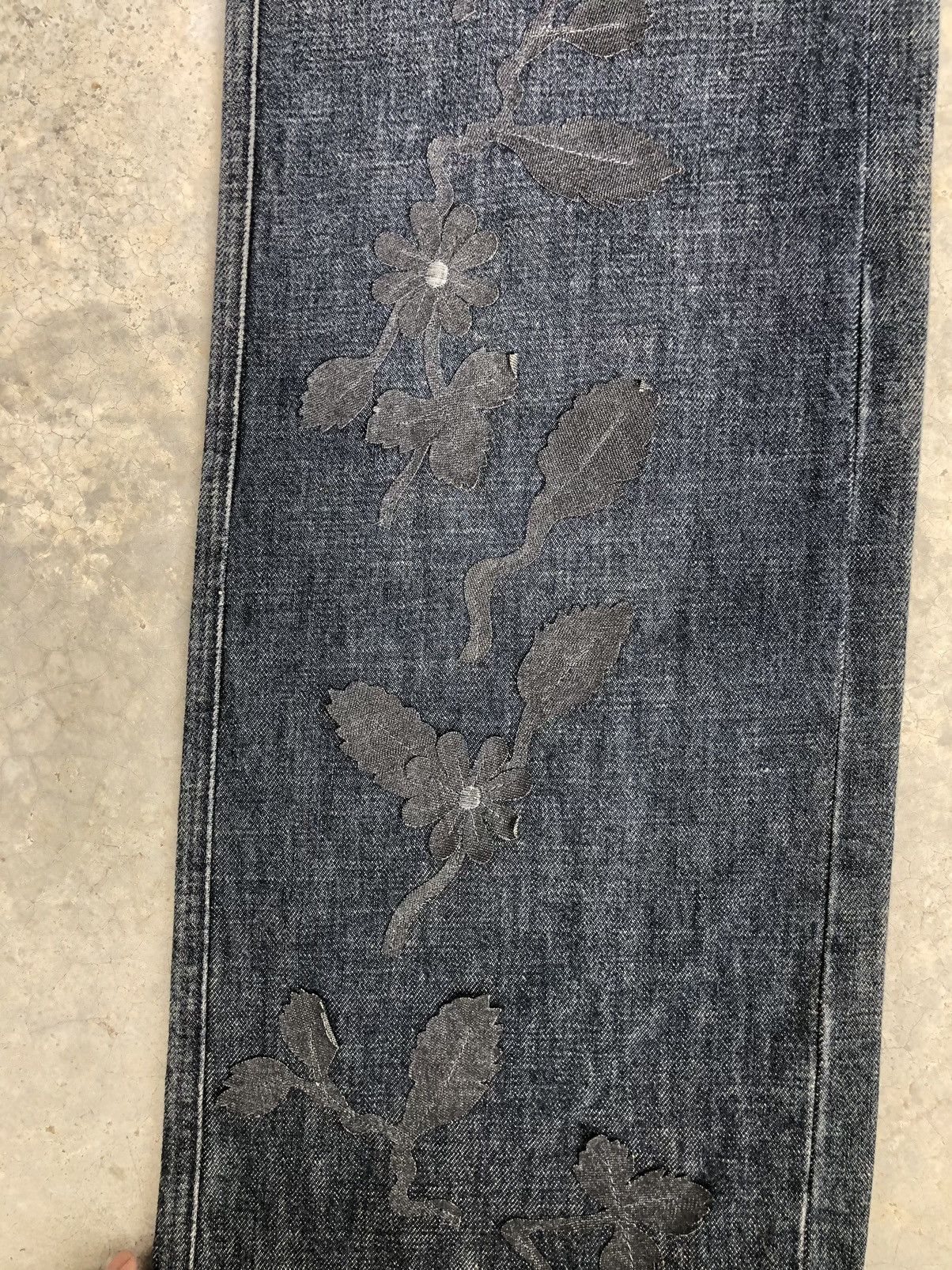 Fendi Rare Fendi Flared Jeans Patchwork Flower Size US 28 / EU 44 - 9 Thumbnail