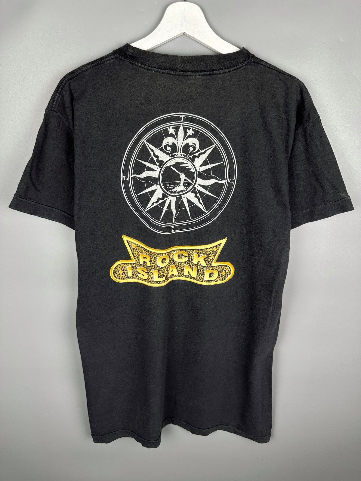 Vintage 1989 Vintage Jethro Tull Rock Island Tour Band T Shirt 90s Size US L / EU 52-54 / 3 - 2 Thumbnail