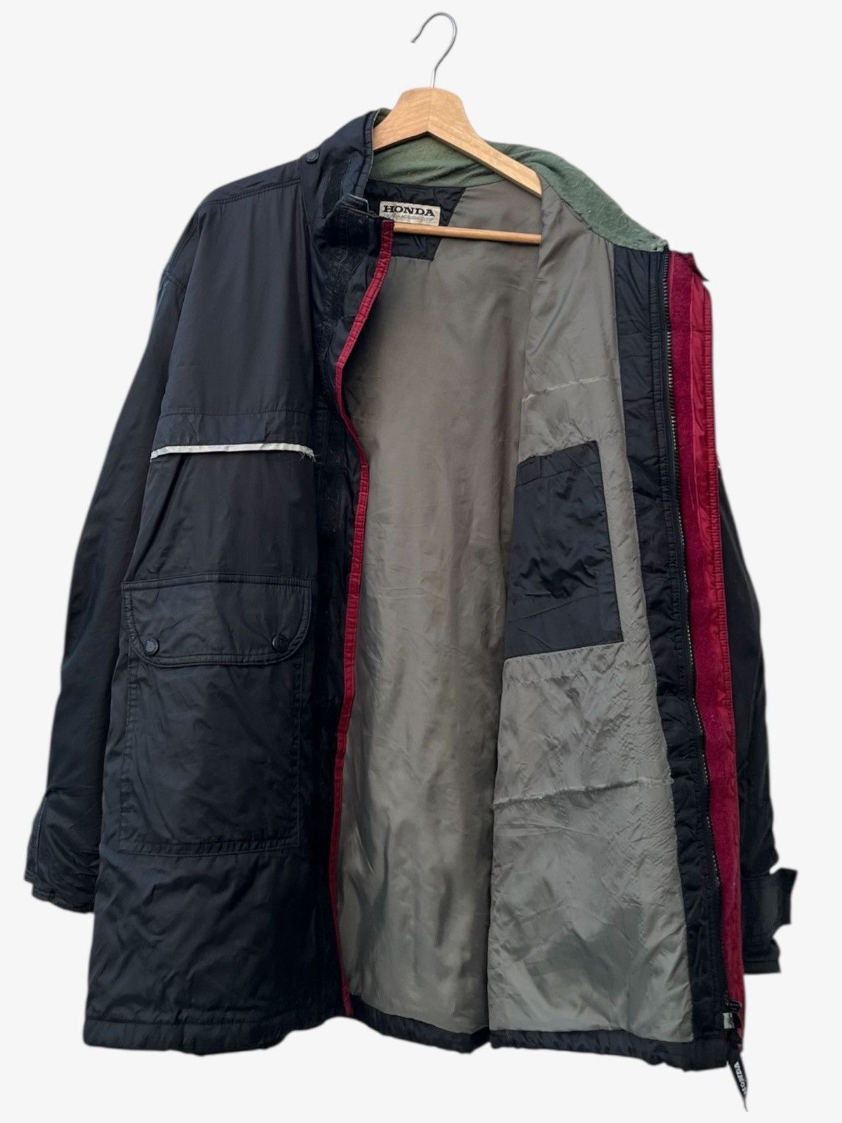Honda 90s Honda Service World Convention Racing Parka Jacket Size US L / EU 52-54 / 3 - 4 Thumbnail