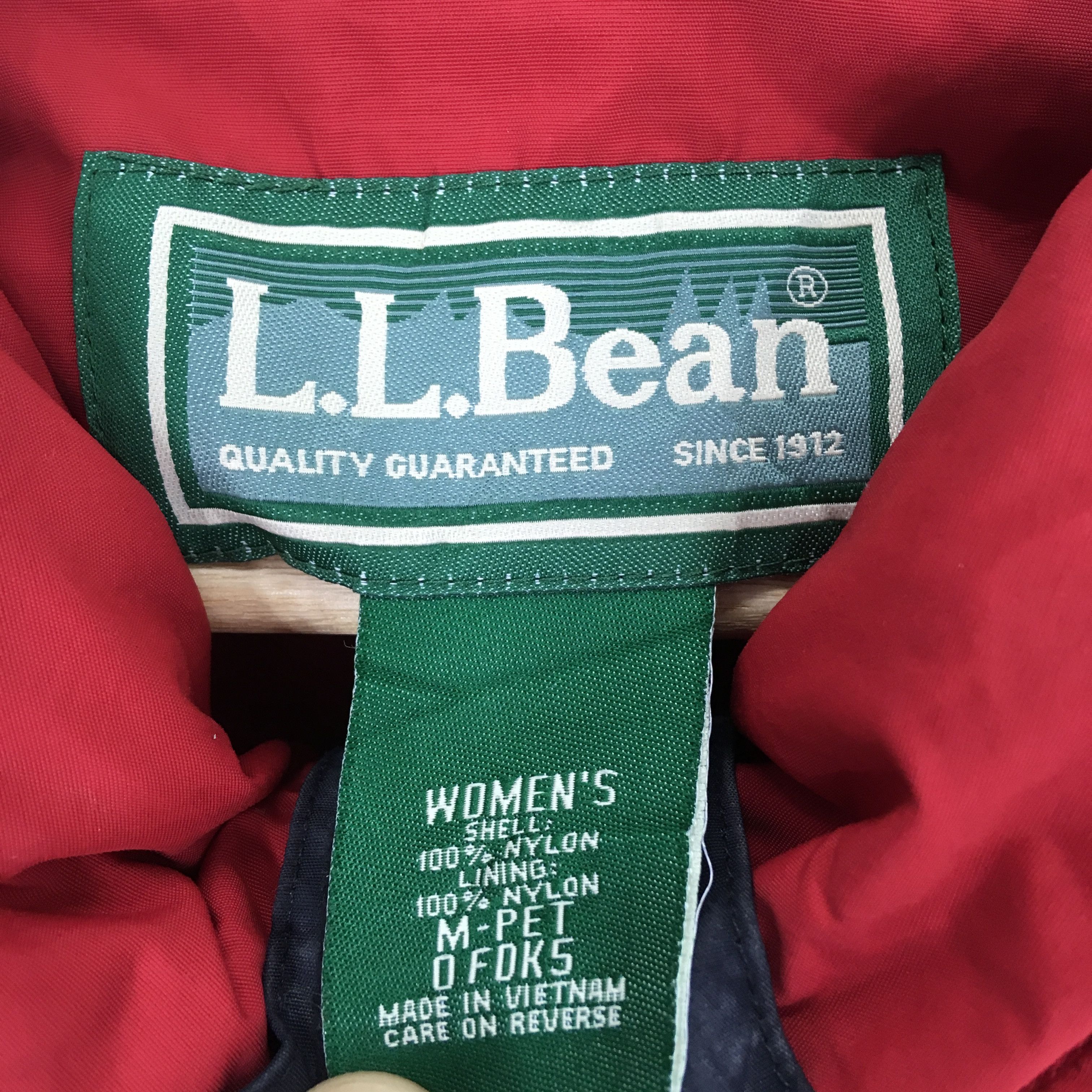 L.L. Bean Vintage 90's LL Bean Red Light Jacket Outdoor Size US M / EU 48-50 / 2 - 9 Thumbnail