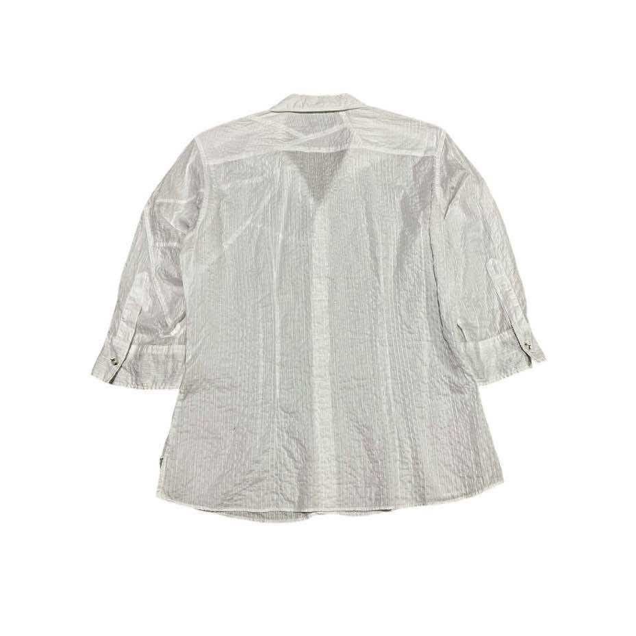 Tornado Mart 🔥Sick Y2K Tornado Mart Asymmetric Wrinkled Shirt Size US L / EU 52-54 / 3 - 9 Thumbnail