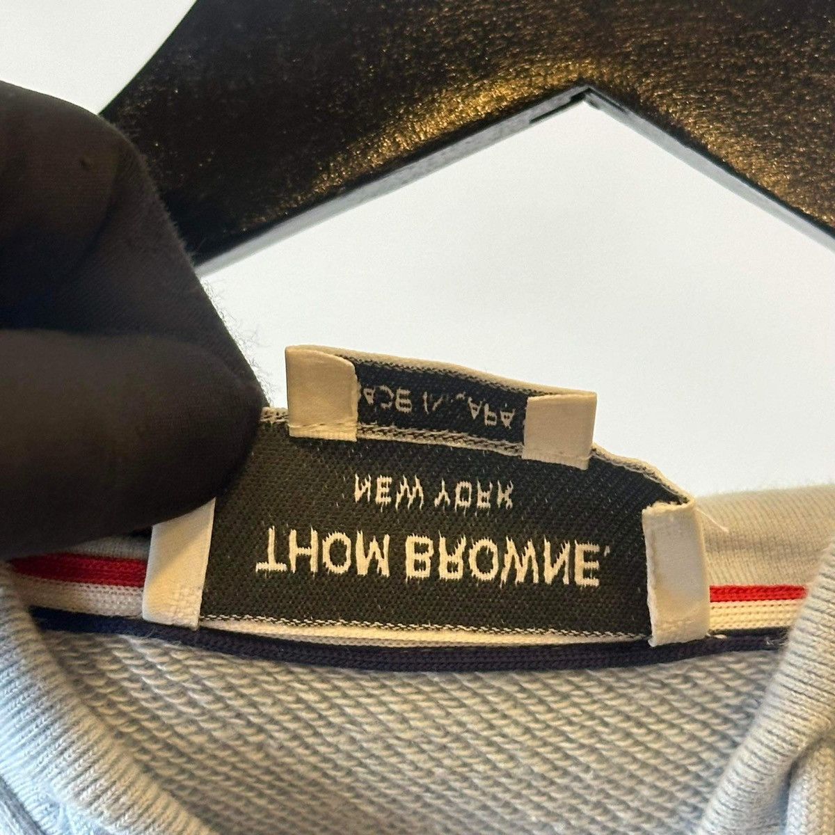 Thom Browne THOM BROWNE 4 BAR BLUE JACKET ZIP Size US S / EU 44-46 / 1 - 6 Thumbnail