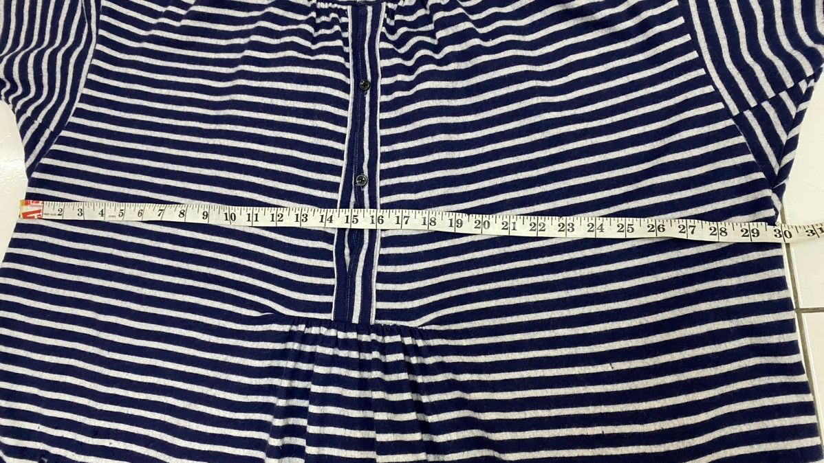 Kapital Kountry Vintage Kapital Distressed Striped Wool Dress Size ONE SIZE - 20 Thumbnail