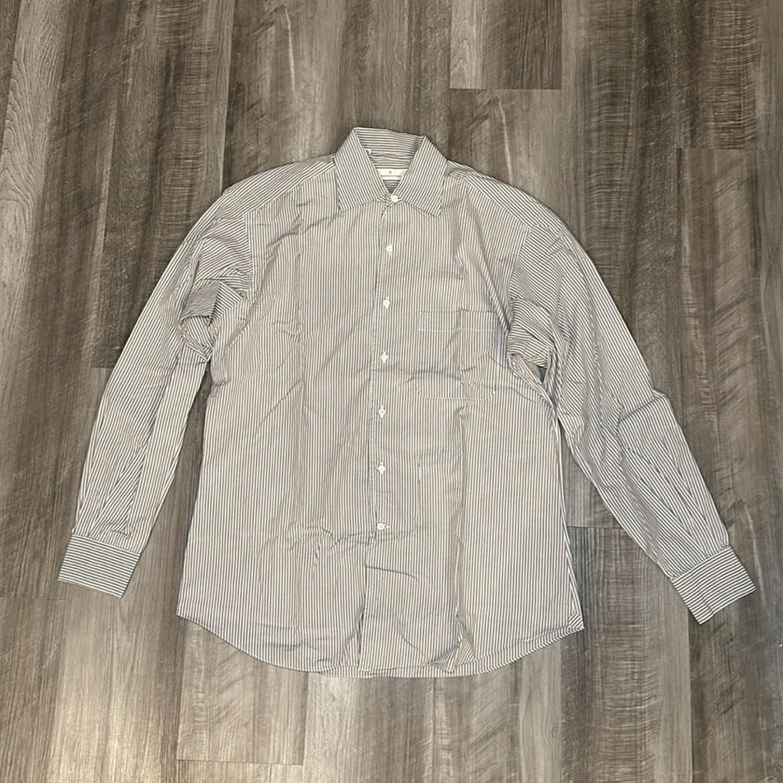 Ermenegildo Zegna Ermenegildo Zegna Long Sleeve Button Down - Large (15.5) Size US L / EU 52-54 / 3 - 2 Thumbnail