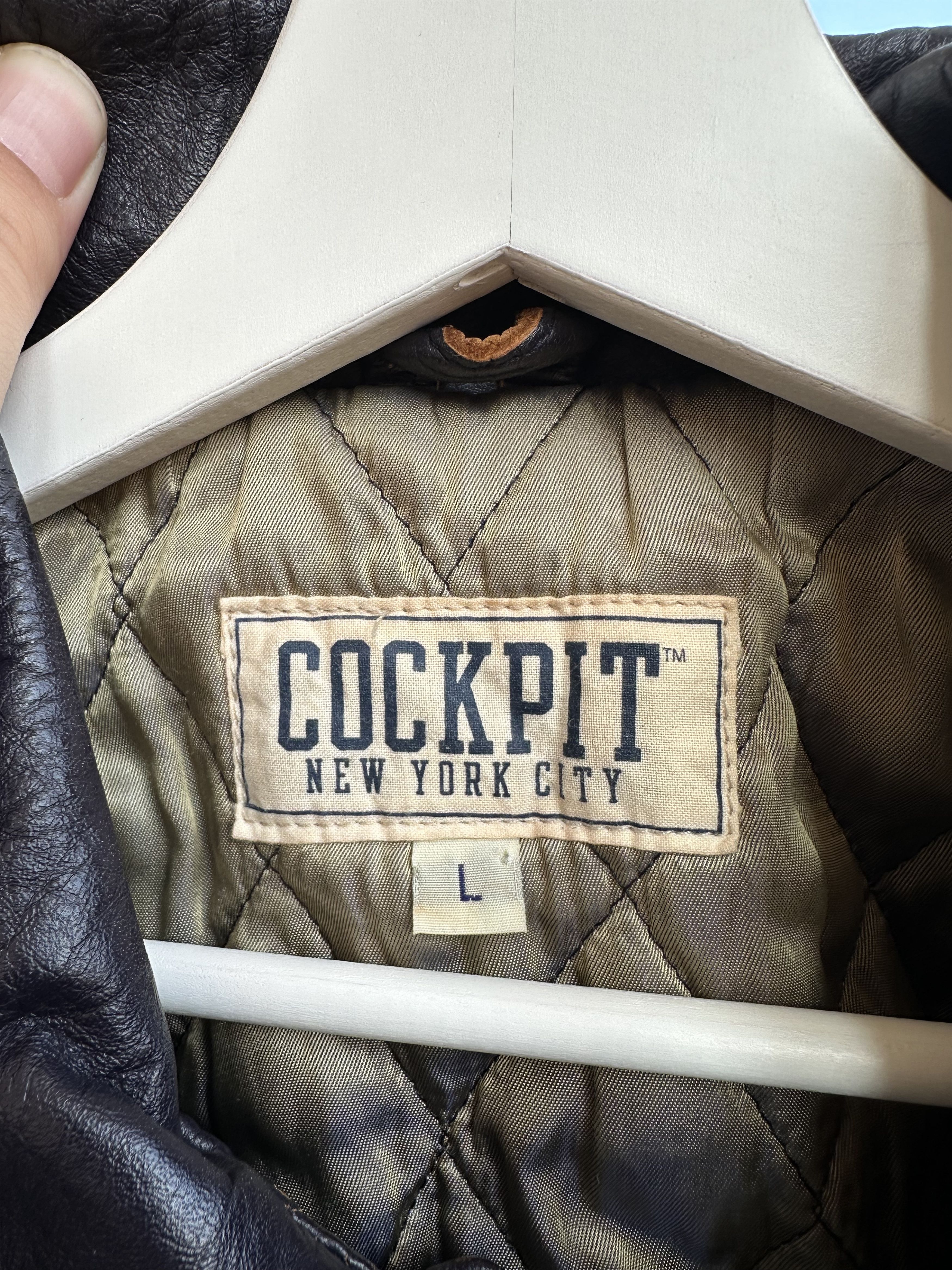 Cockpit USA special edition leather award jacket Size US L / EU 52-54 / 3 - 5 Thumbnail
