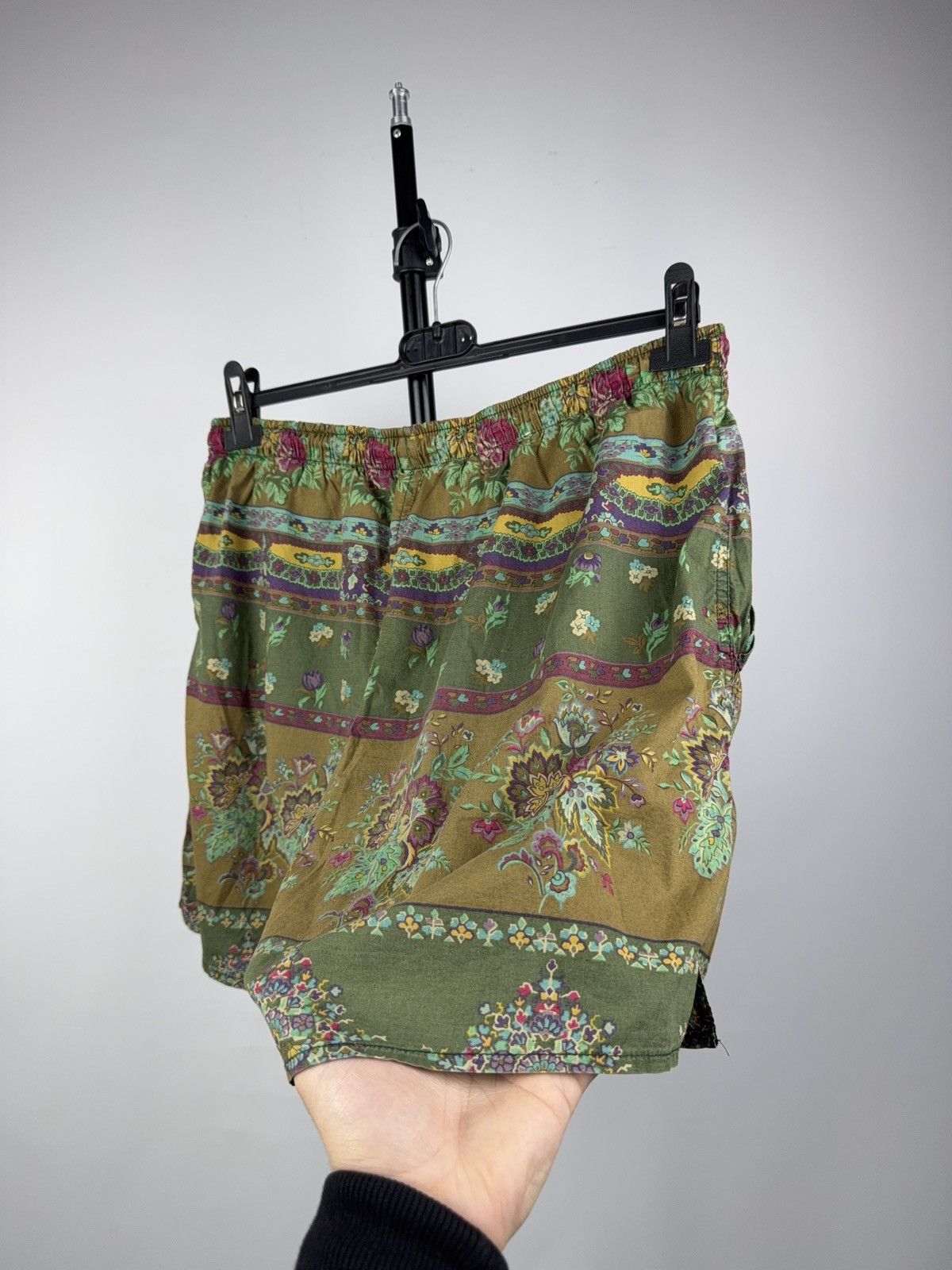 Paul & Shark Retro Vintage 90s Paul & Shark Yachting Floral Swim Shorts Size US 31 - 7 Thumbnail