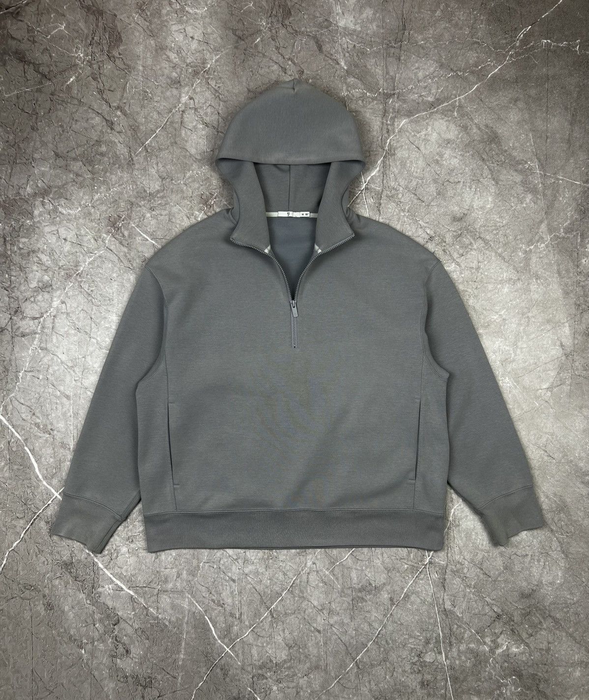 Jil Sander × Uniqlo Jil Sander x Uniqlo +J Dry Sweat Half-Zip 17 Pullover Hoodie Size US M / EU 48-50 / 2 - 1 Thumbnail