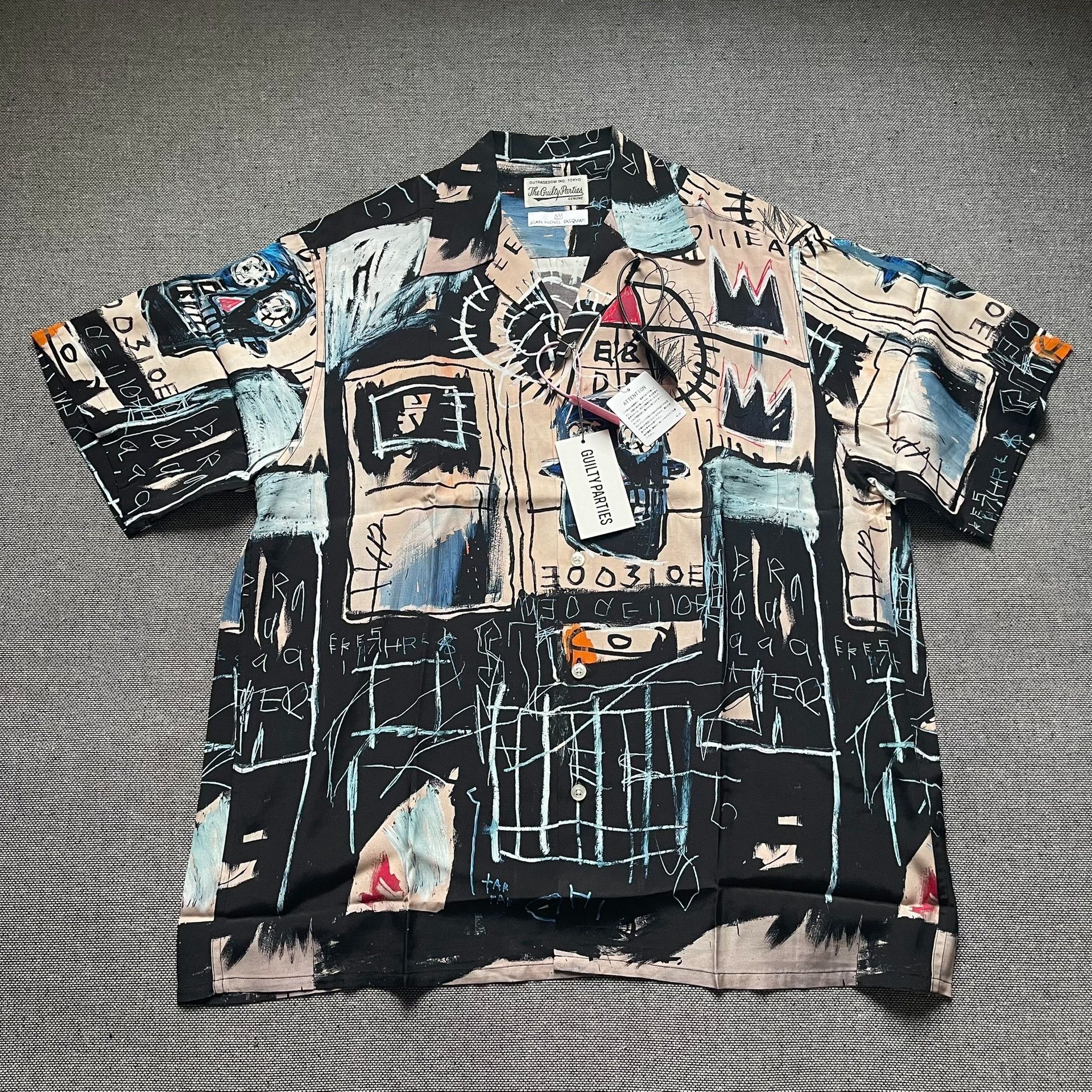 Wacko Maria Wacko Maria Basquiat Hawaiian Shirt Size US L / EU 52-54 / 3 - 1 Thumbnail