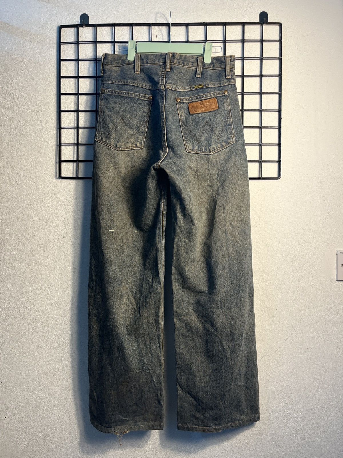Wrangler Vintage Japan Baggy Wrangler Blue Bell Selvedge Jeans Size US 30 / EU 46 - 4 Thumbnail