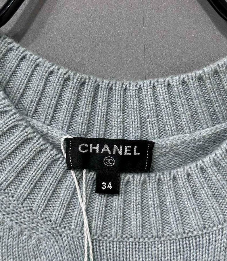 Chanel Chanel Solid color knitted long sleeves 2504-Nextarrow Size XXS / US 00 / IT 34 - 6 Thumbnail
