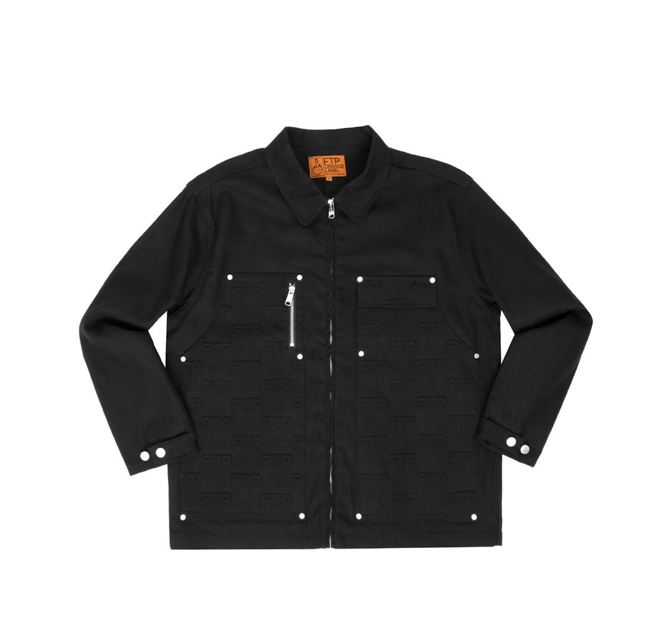 Fuck The Population FTP Embossed Work Jacket Size US XL / EU 56 / 4 - 1 Thumbnail