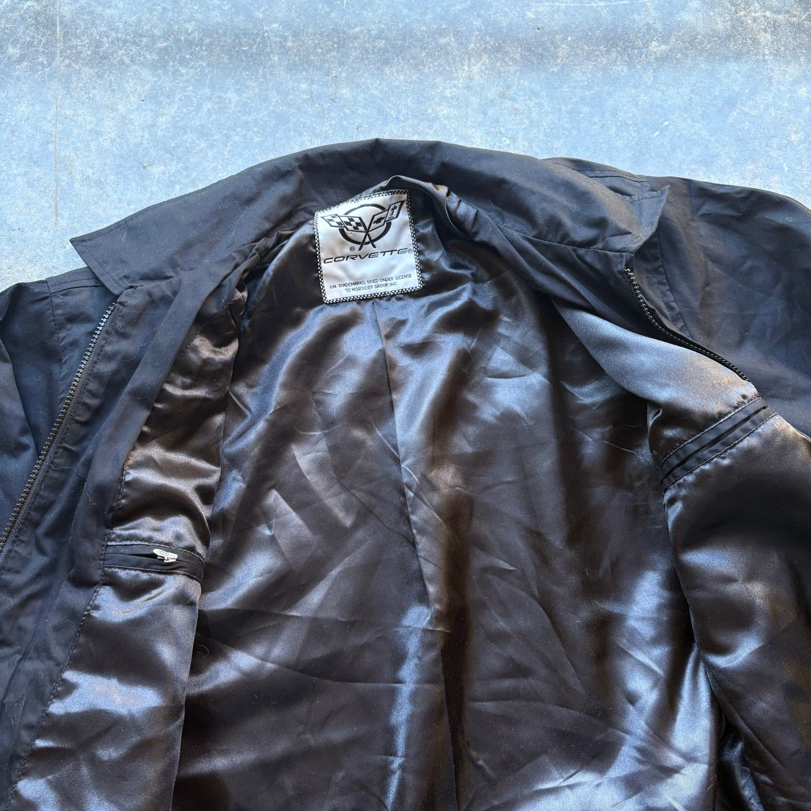 Vintage Beautiful Vintage 90s Corvette Zip Up Jacket Size US L / EU 52-54 / 3 - 5 Thumbnail