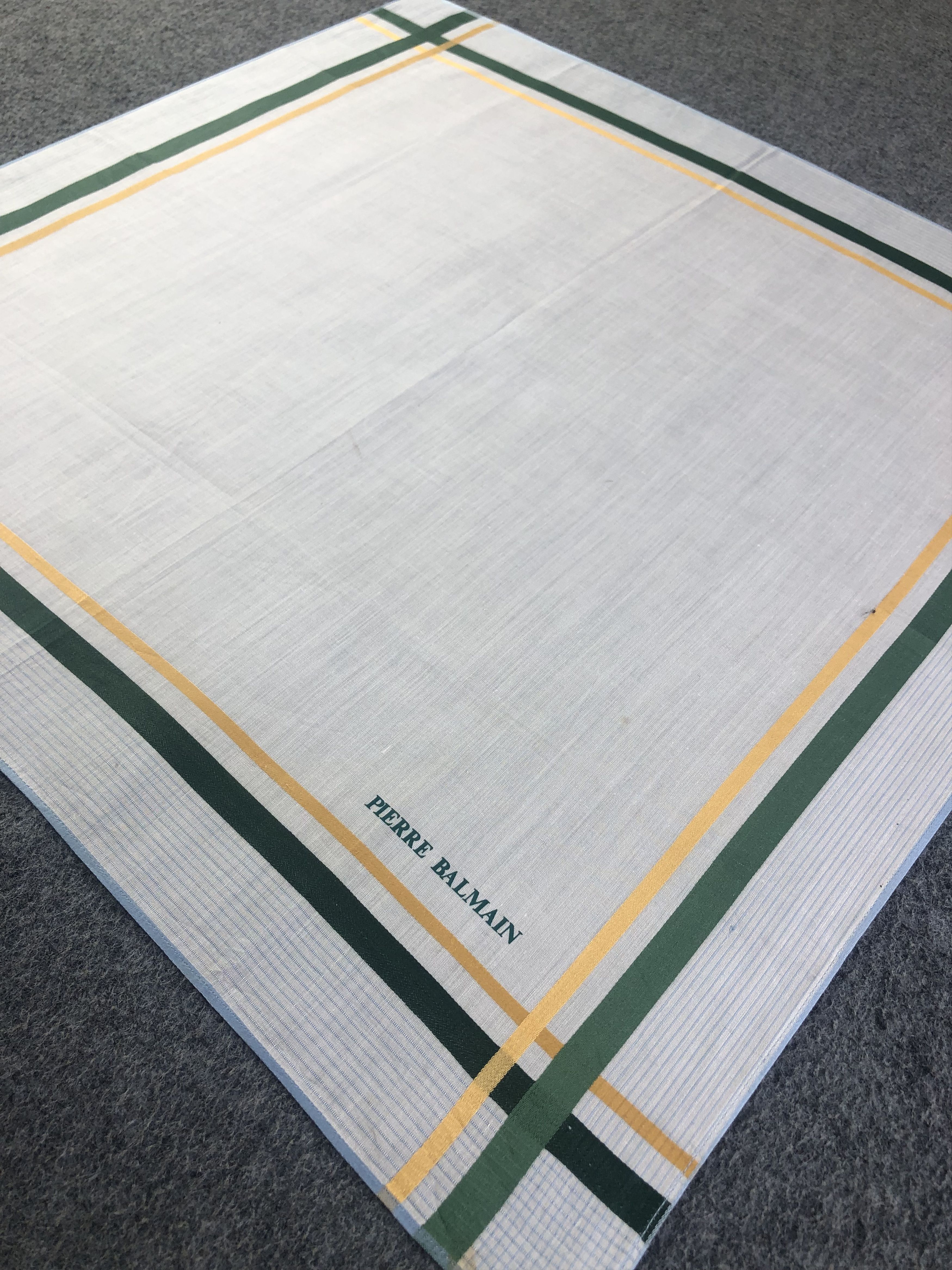 Pierre Balmain Pierre Balmain Handkerchief / Bandana / Neckerchief C456 Size ONE SIZE - 4 Thumbnail