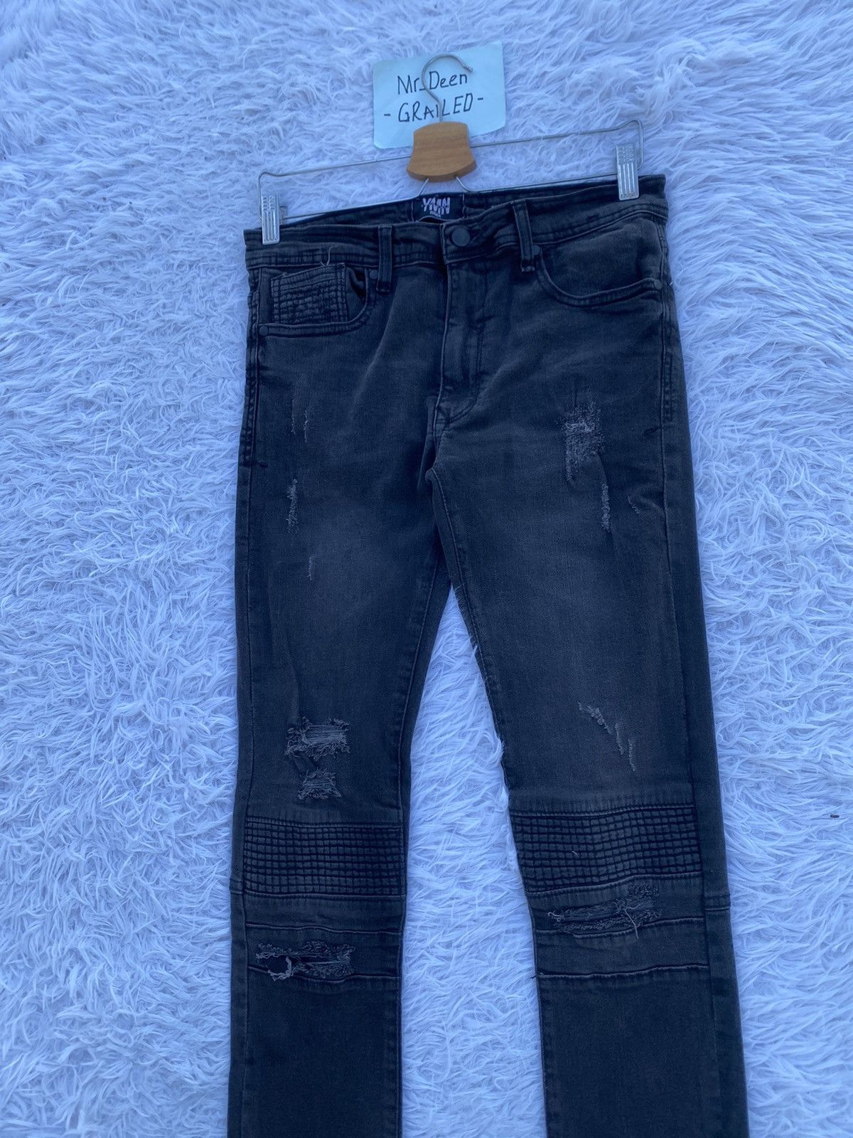 Japanese Brand Rare Vintage Youngmen YMN Max Skinny Jeans/ Denim Size US 32 / EU 48 - 8 Thumbnail