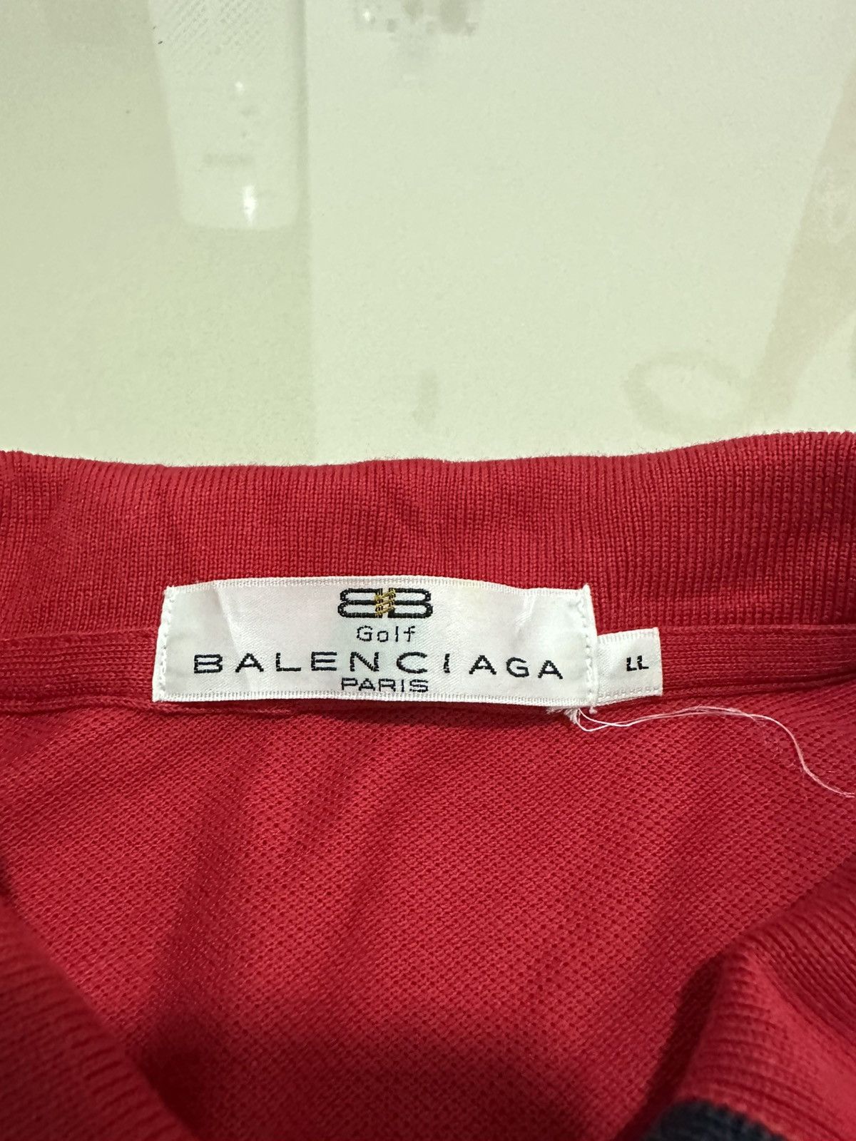 Balenciaga BALENCIAGA Polo Manica Lunga Ricamo Logo Long Sleeve Shirt Size US L / EU 52-54 / 3 - 3 Thumbnail
