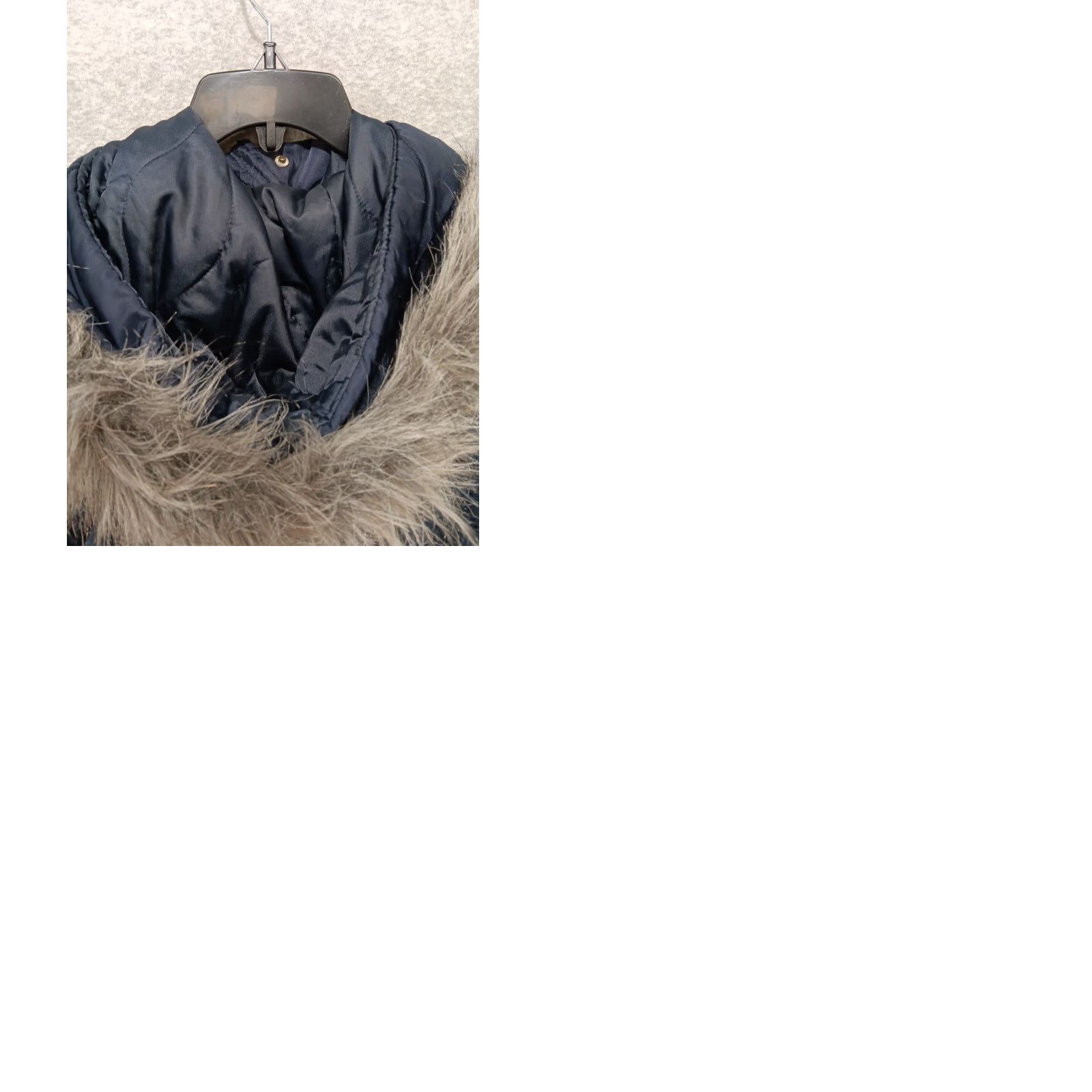 Vintage Dreimaster Women's Jacket Puffer XL Navy Blue Parka Designer Coat Size XL / US 12-14 / IT 48-50 - 12 Thumbnail