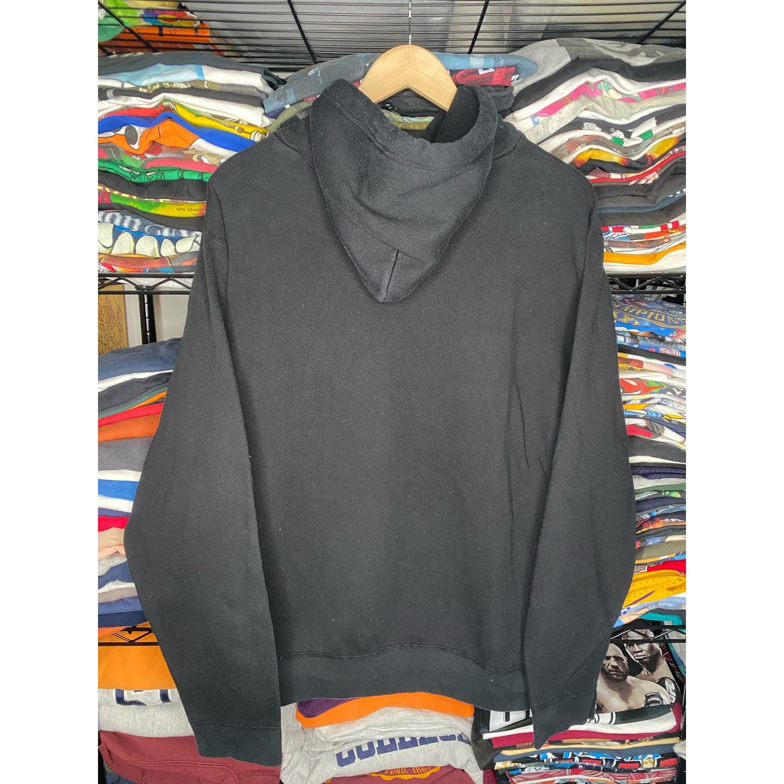 John Elliott John Elliott Black Men’s XL Pullover Hoodie Sweatshirt Size US XL / EU 56 / 4 - 4 Thumbnail