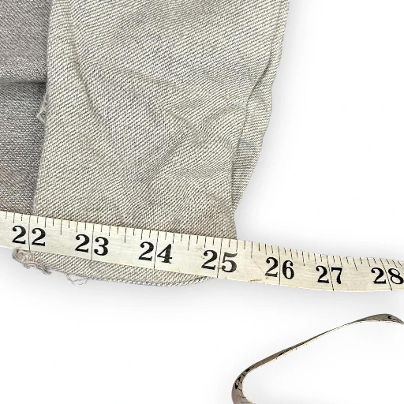 Zara Zara Cuffed Regular Fit Girls Jeans Size: 11-12 Years (G29) Size 24" / US 00 / IT 34 - 3 Thumbnail