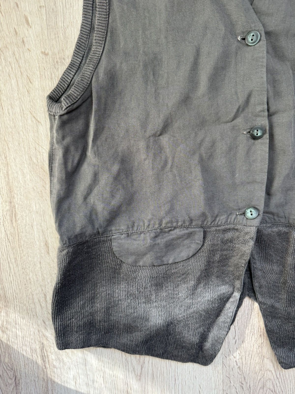 Transit Transit Par-Such Linen Silk Vest Size 3 Minimal Artisanal Size M / US 6-8 / IT 42-44 - 4 Thumbnail