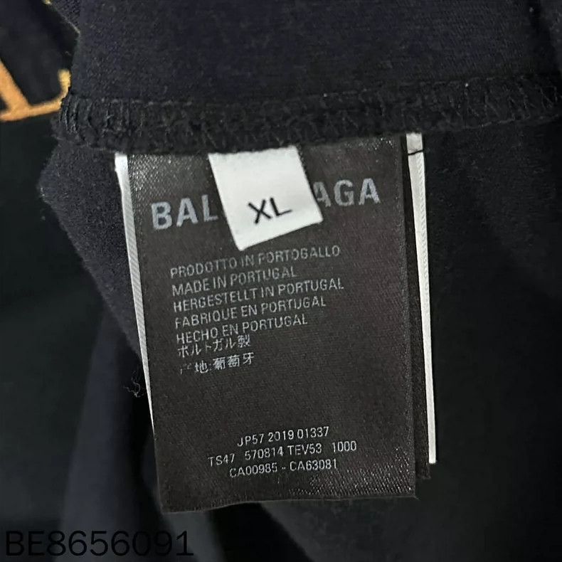 Balenciaga Balenciaga Embroidered wheat spike logo short sleeve Size US XL / EU 56 / 4 - 6 Thumbnail