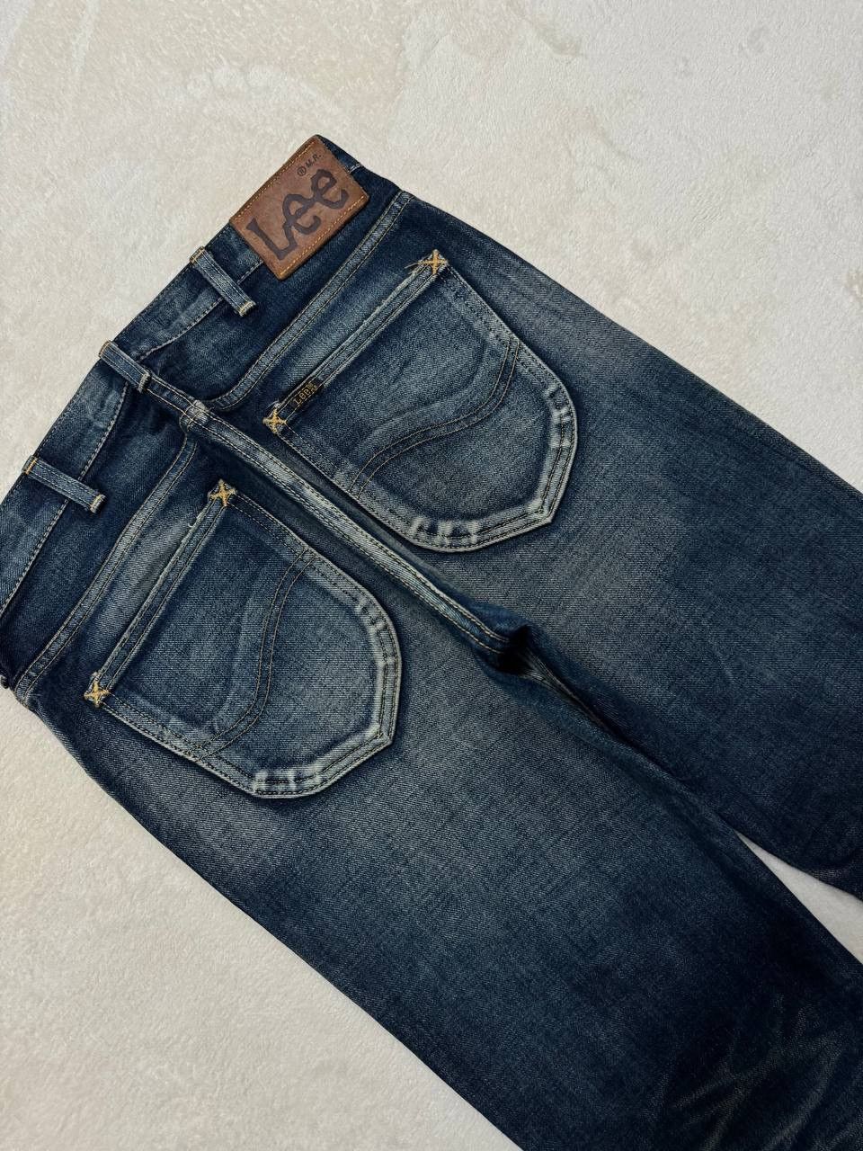 Vintage FLARE Vintage Lee Riders Insane Sand Mudwash Denim Jeans Size US 30 / EU 46 - 17 Thumbnail