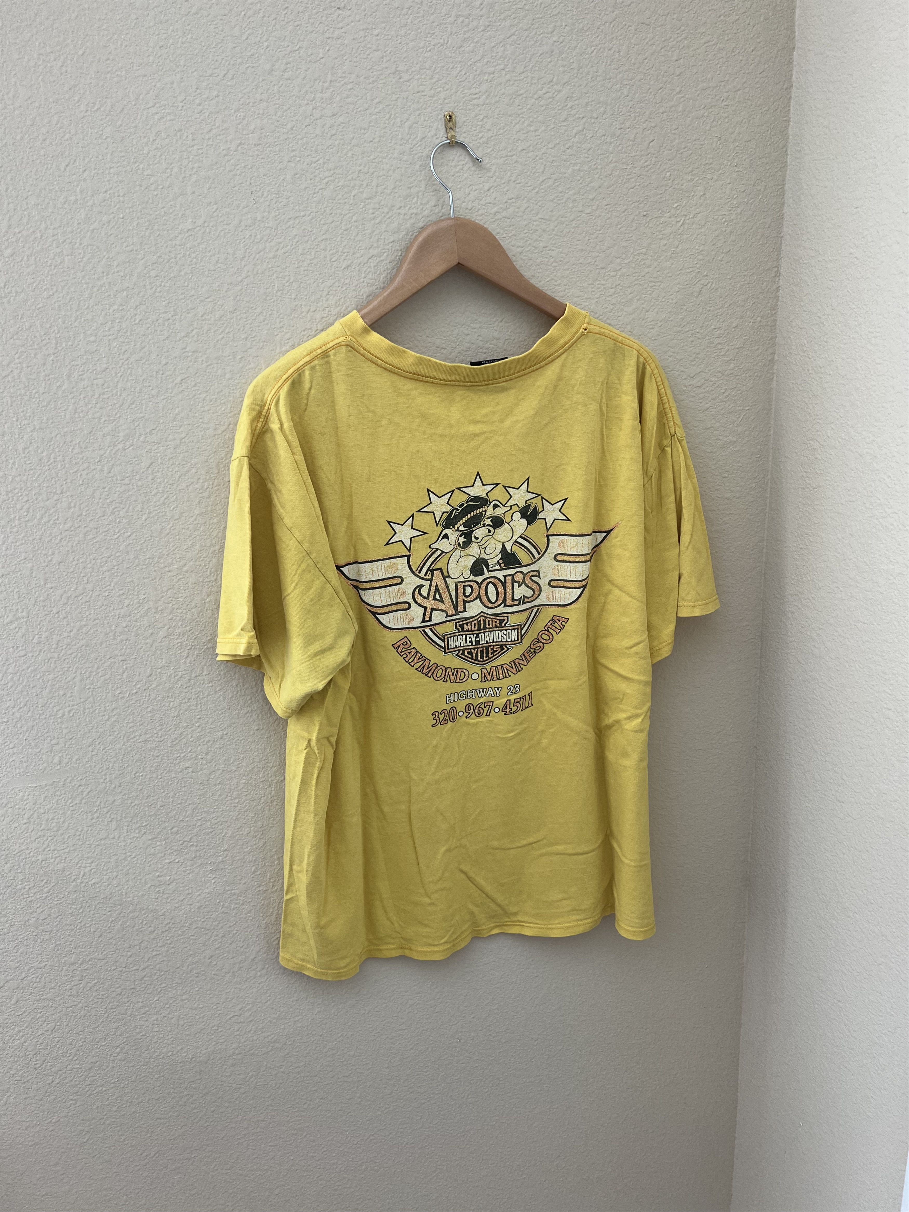 Harley Davidson vintage Harley Davidson motor shirt Size US XL / EU 56 / 4 - 2 Thumbnail