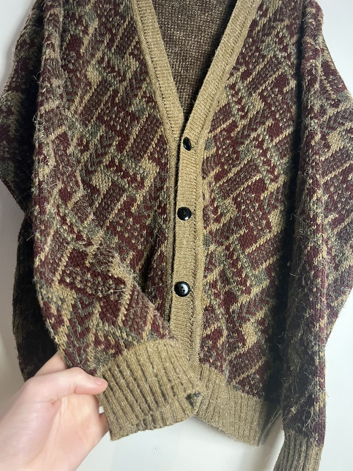 Coogi × Tundra Canada Kurt Cobain style Wool Cardigan Size US L / EU 52-54 / 3 - 7 Thumbnail