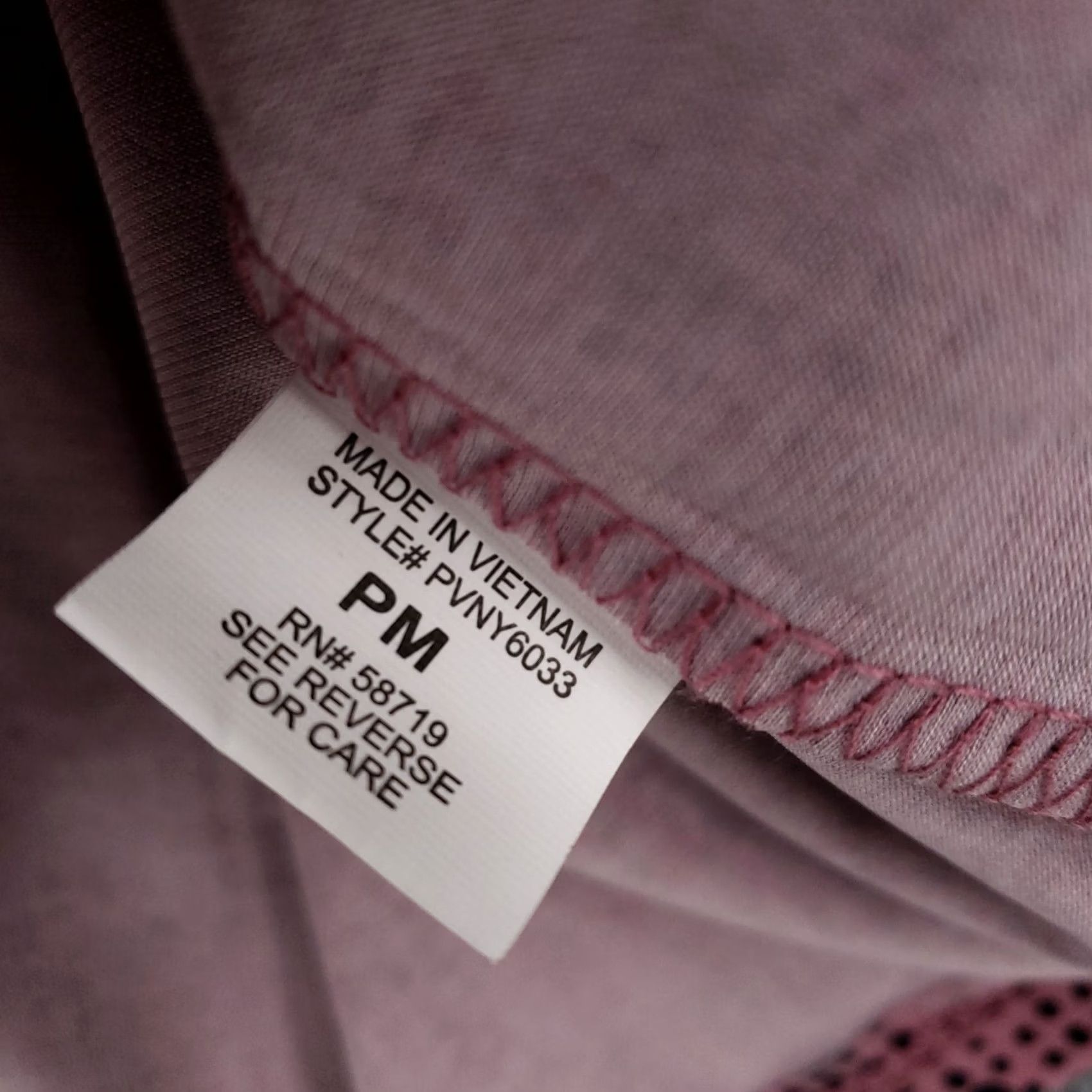 Vintage Notations Blouse Women Petites Pink Polka Dot Grommet Keyhole Neck Top Casual Size M / US 6-8 / IT 42-44 - 4 Thumbnail