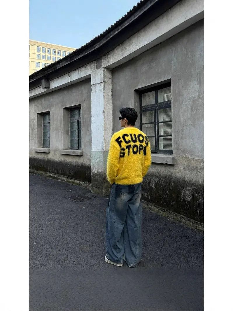 Japanese Brand × Jean Retro loose splashed ink ripped jeans Size US 32 / EU 48 - 5 Thumbnail