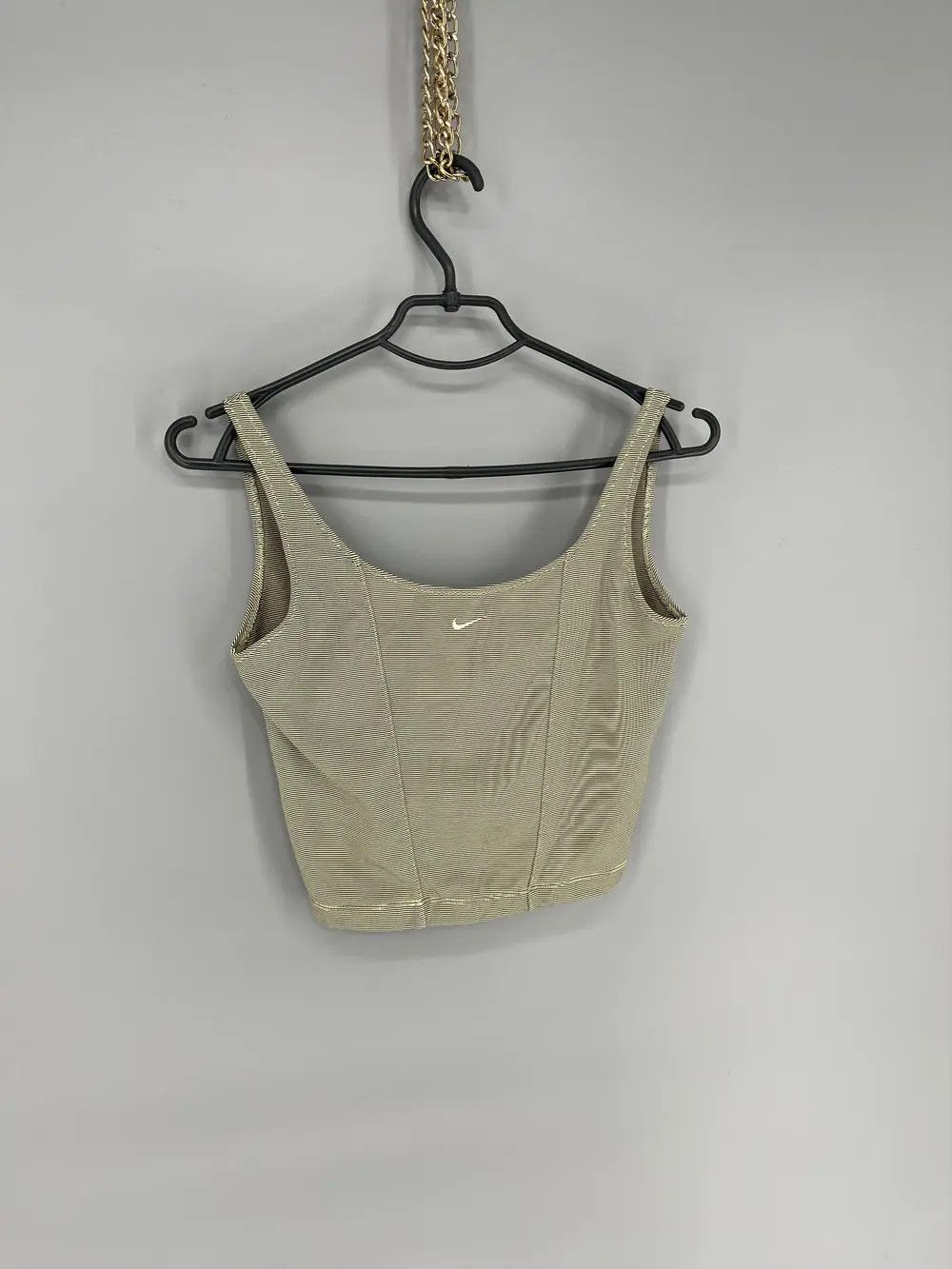 Nike Y2K Nike Vintage Swoosh Logo Crop Top 90s Size M / US 6-8 / IT 42-44 - 3 Thumbnail