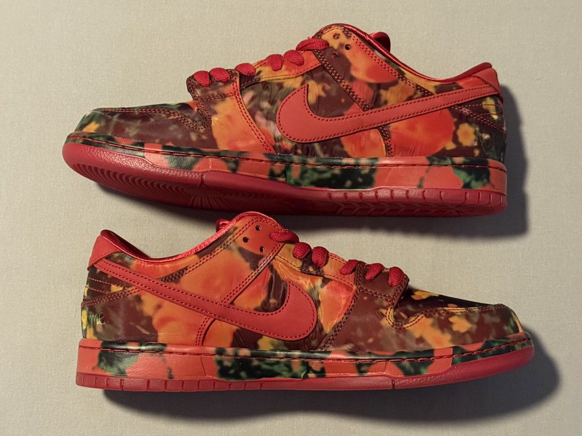 Nike SB Nike SB Dunk Low Pro Wizard Of Oz Poppy Field Brand New DS Size US 11 / EU 44 - 2 Thumbnail