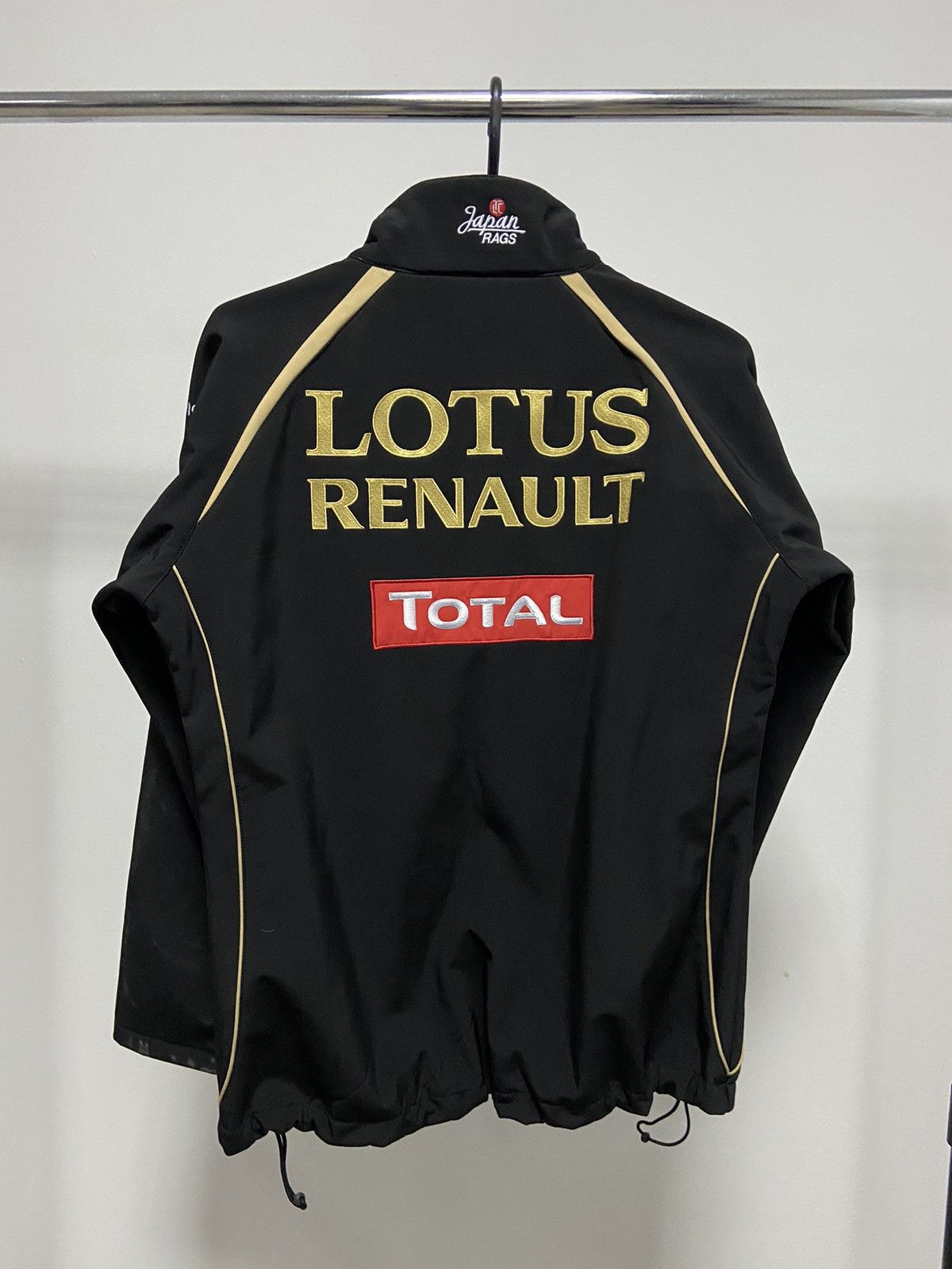 Vintage Lotus Racing zip Sweatshirt Big Logo soft shell jacket Size US L / EU 52-54 / 3 - 2 Thumbnail