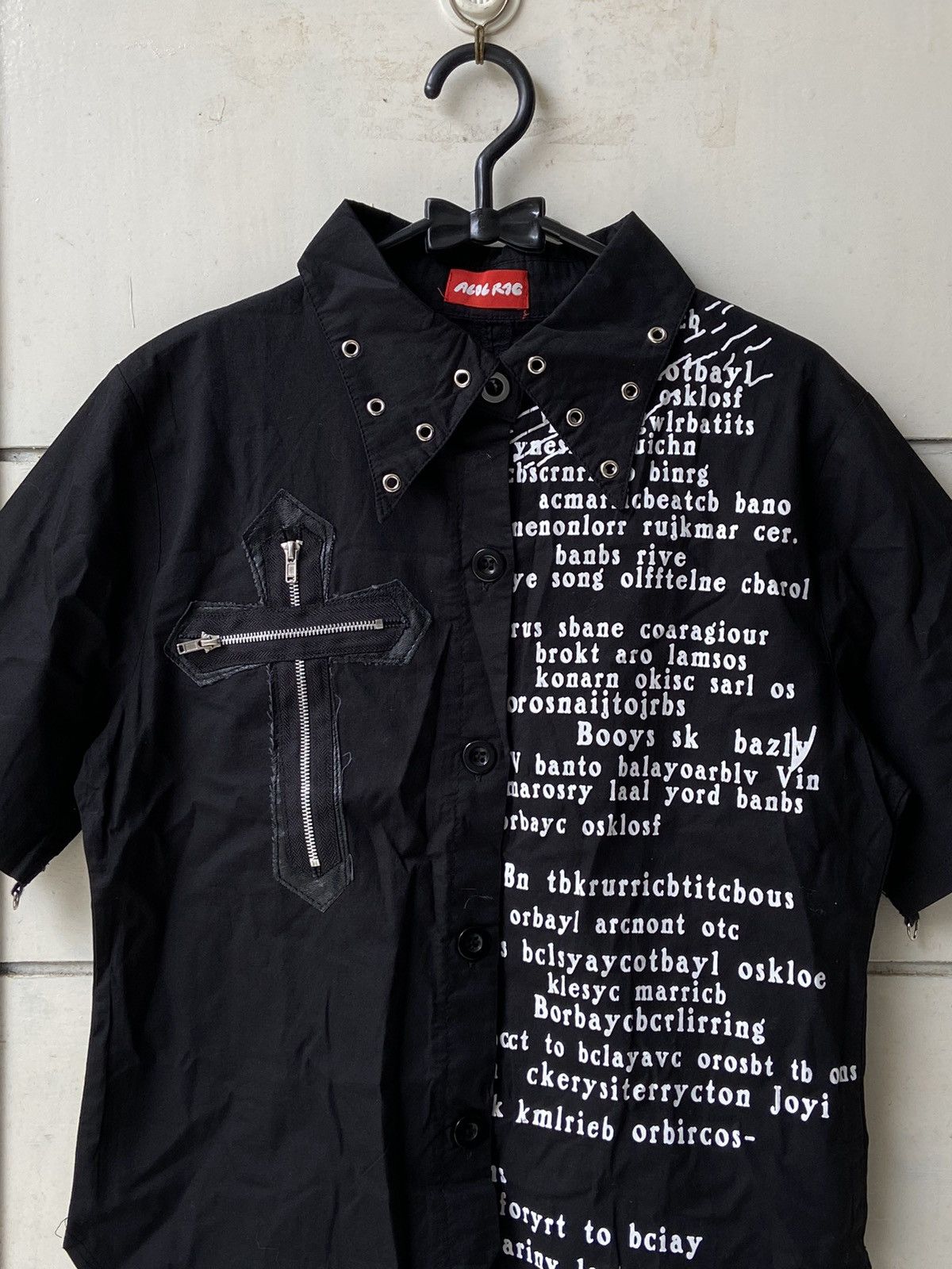 Seditionaries ACDC RAG Black Patterned Shirts Size US XS / EU 42 / 0 - 2 Thumbnail
