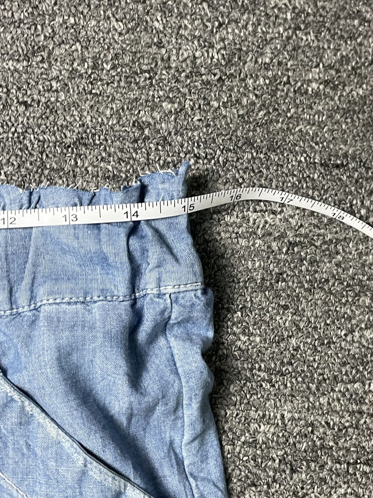 Japanese Brand Japanese Brand Elastic Waist Baggy Jeans (62) Size 30" / US 8 / IT 44 - 10 Thumbnail