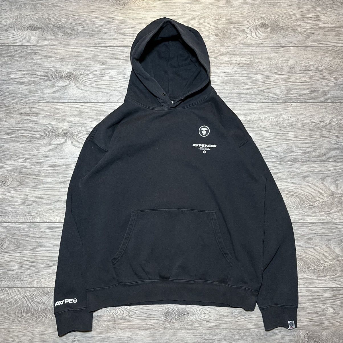 Aape Aape Now Black Hooded Size US L / EU 52-54 / 3 - 1 Thumbnail