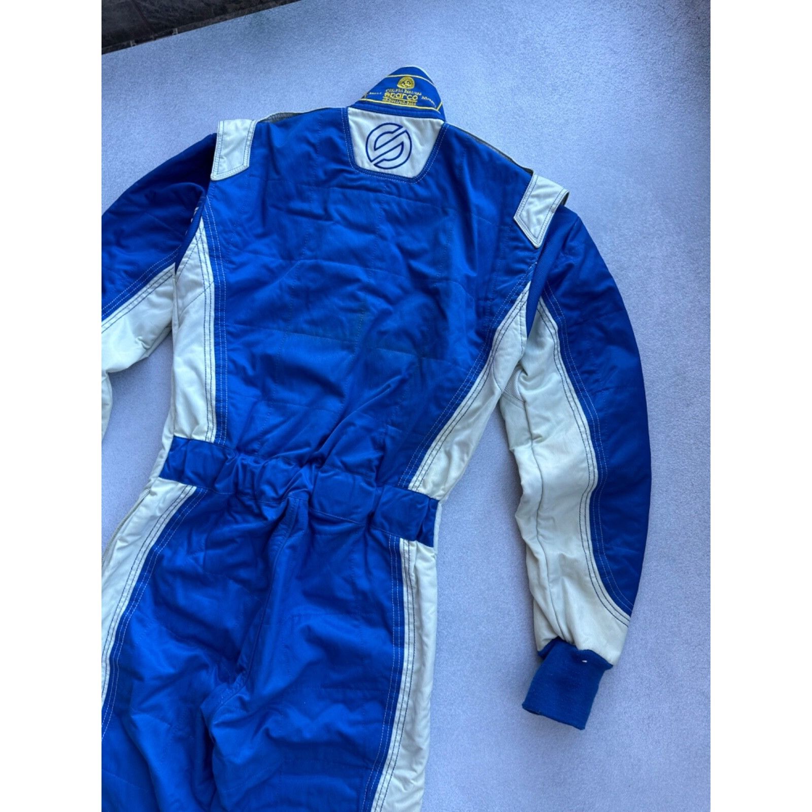 Vintage VTG Sparco Cik-Fia 2001 Racing Tracksuit Sz S Size US S / EU 44-46 / 1 - 18 Thumbnail