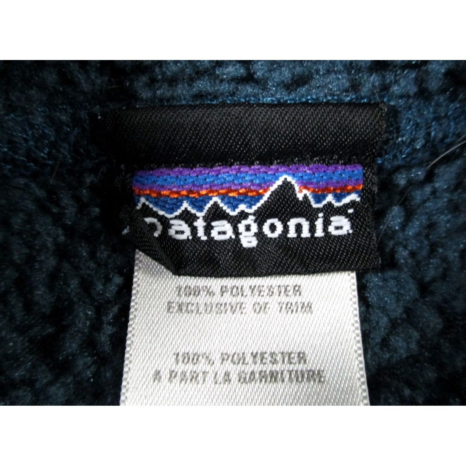 Patagonia Patagonia Hoodie Womens M Blue Solid Logo Pullover Knit Thermal Sweatshirt Hoodie Mens Womens Girls Size M / US 6-8 / IT 42-44 - 7 Thumbnail