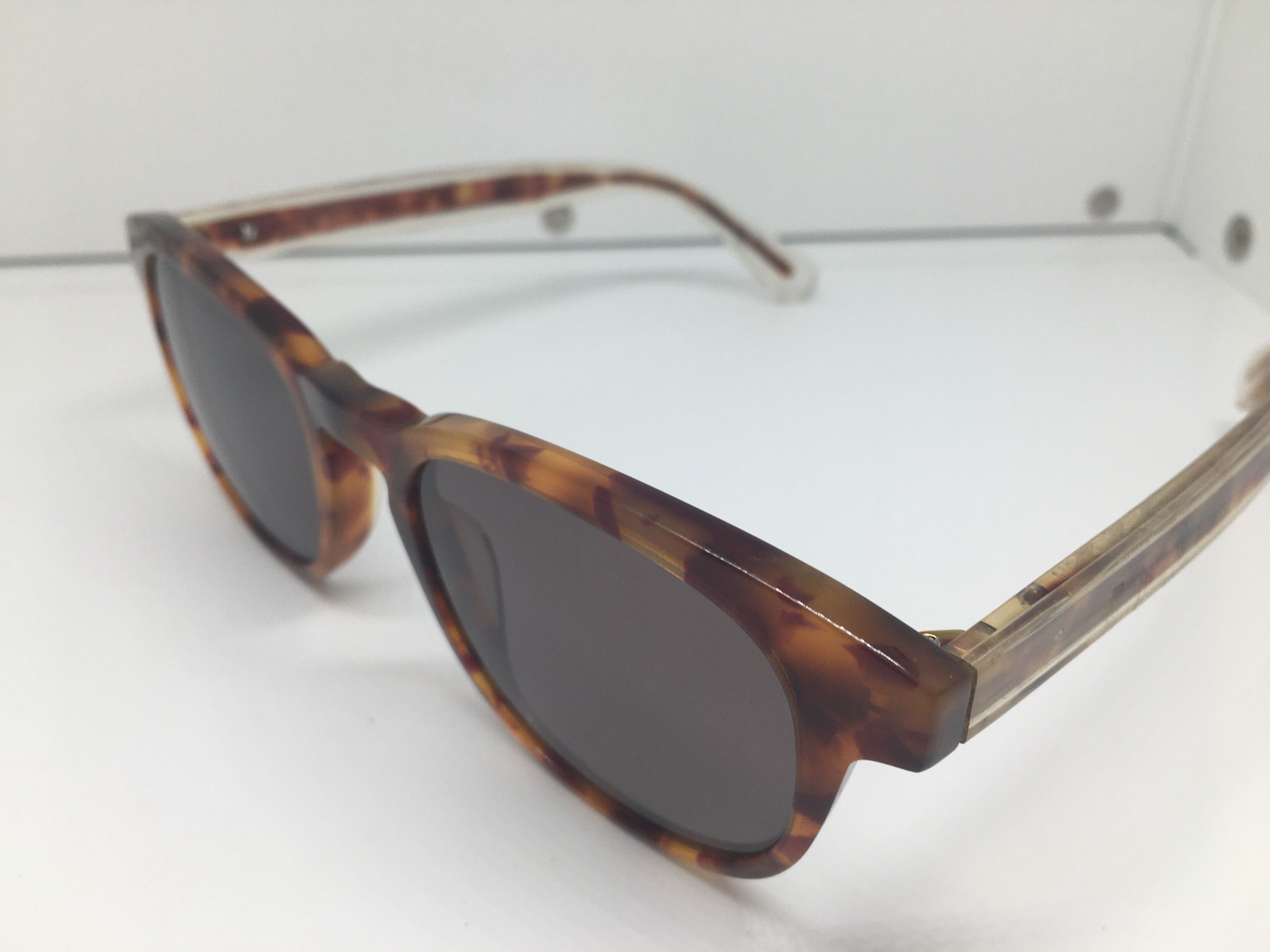 Vintage Vintage Handmade Tortoise Sunglasses Frame Size ONE SIZE - 3 Thumbnail