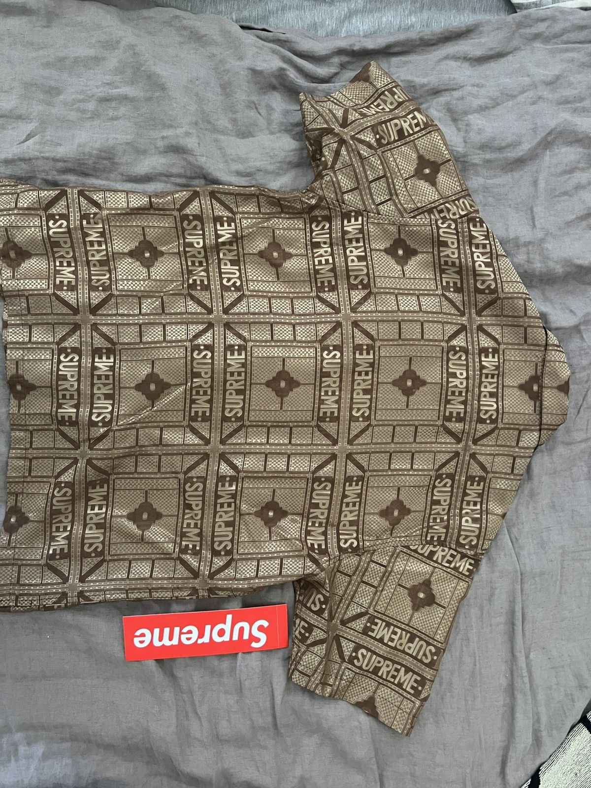 Supreme Supreme TRAY JACQUARD S/S SHIRT tan/brown size Small Size US S / EU 44-46 / 1 - 5 Thumbnail