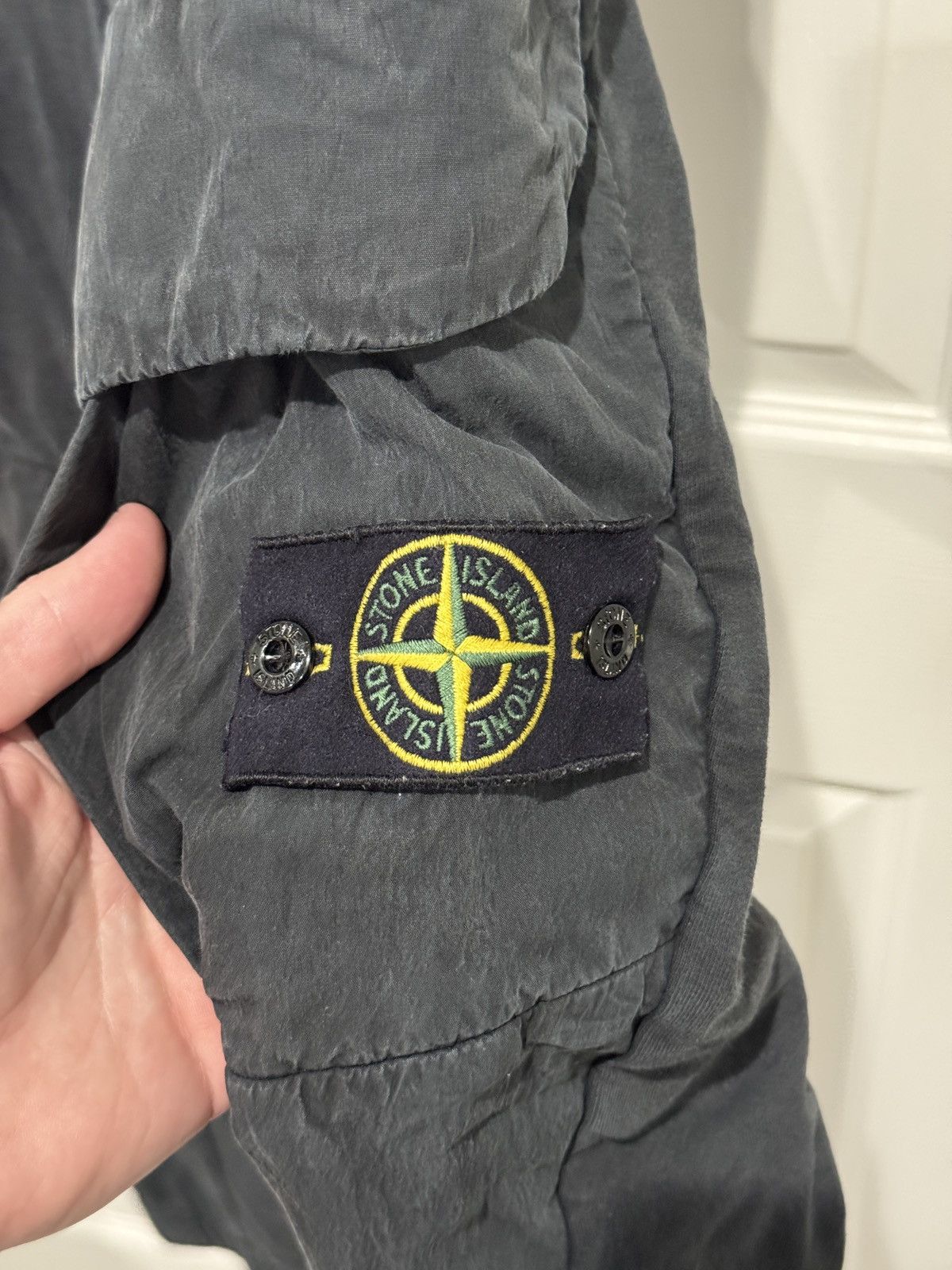 Stone Island Stone Island Black Cotton Cargo Pants Sz 30 Type SL Size US 30 / EU 46 - 4 Thumbnail