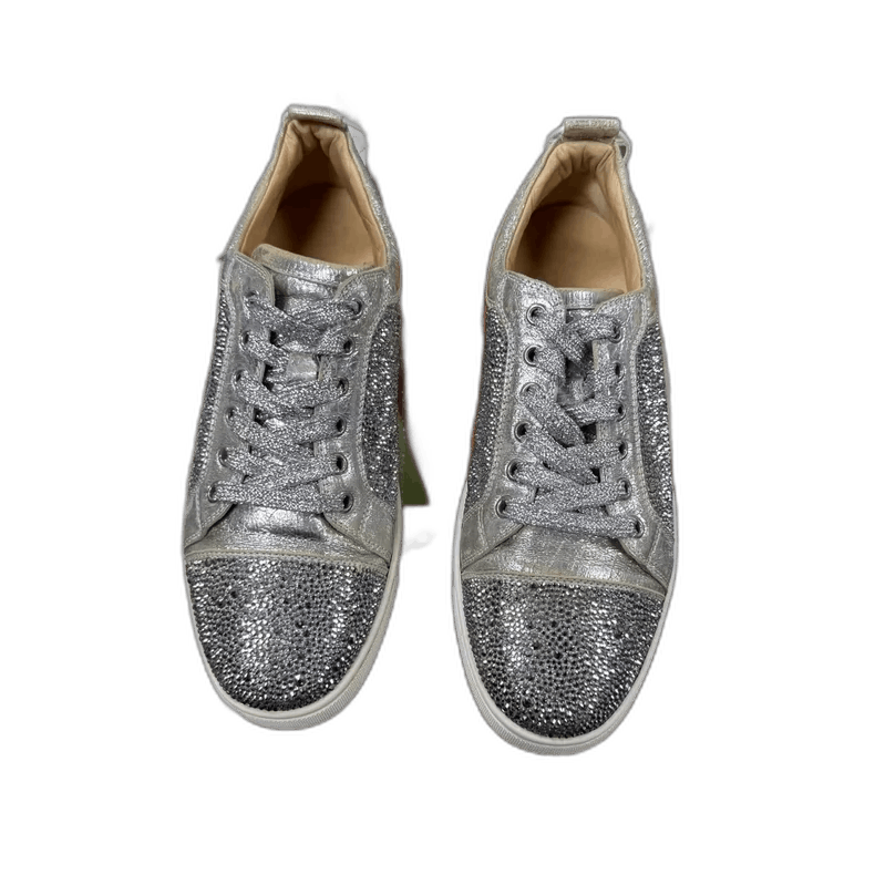 Golden Goose Silver Sparkly Sneakers Size 40 Size US 8 / IT 38 - 1 Thumbnail
