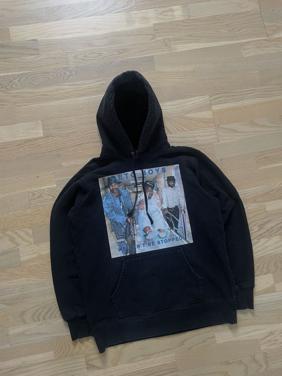 Supreme Supreme Rap A Lot Geto Boys SS18 Black Size Large Size US L / EU 52-54 / 3 - 3 Thumbnail