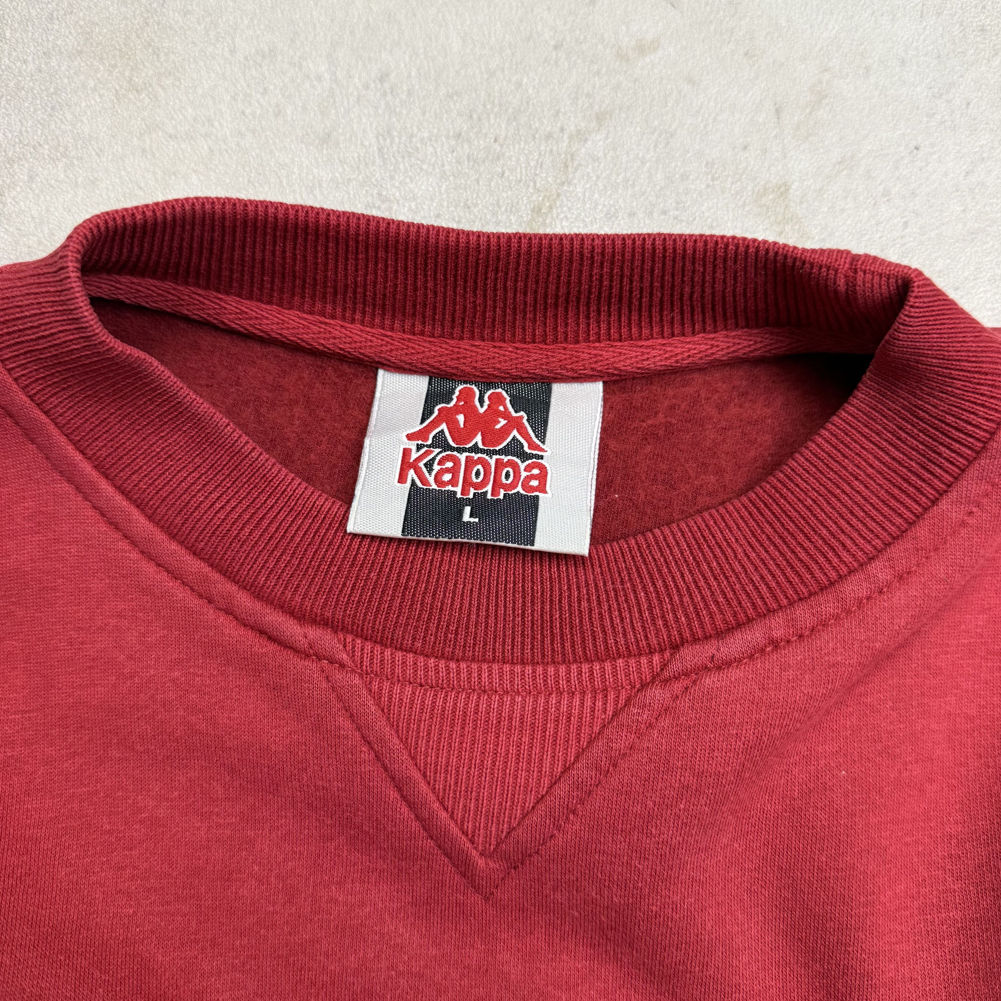 Kappa Vintage Kappa AS Roma Sweatshirt Crewneck Size US L / EU 52-54 / 3 - 8 Thumbnail