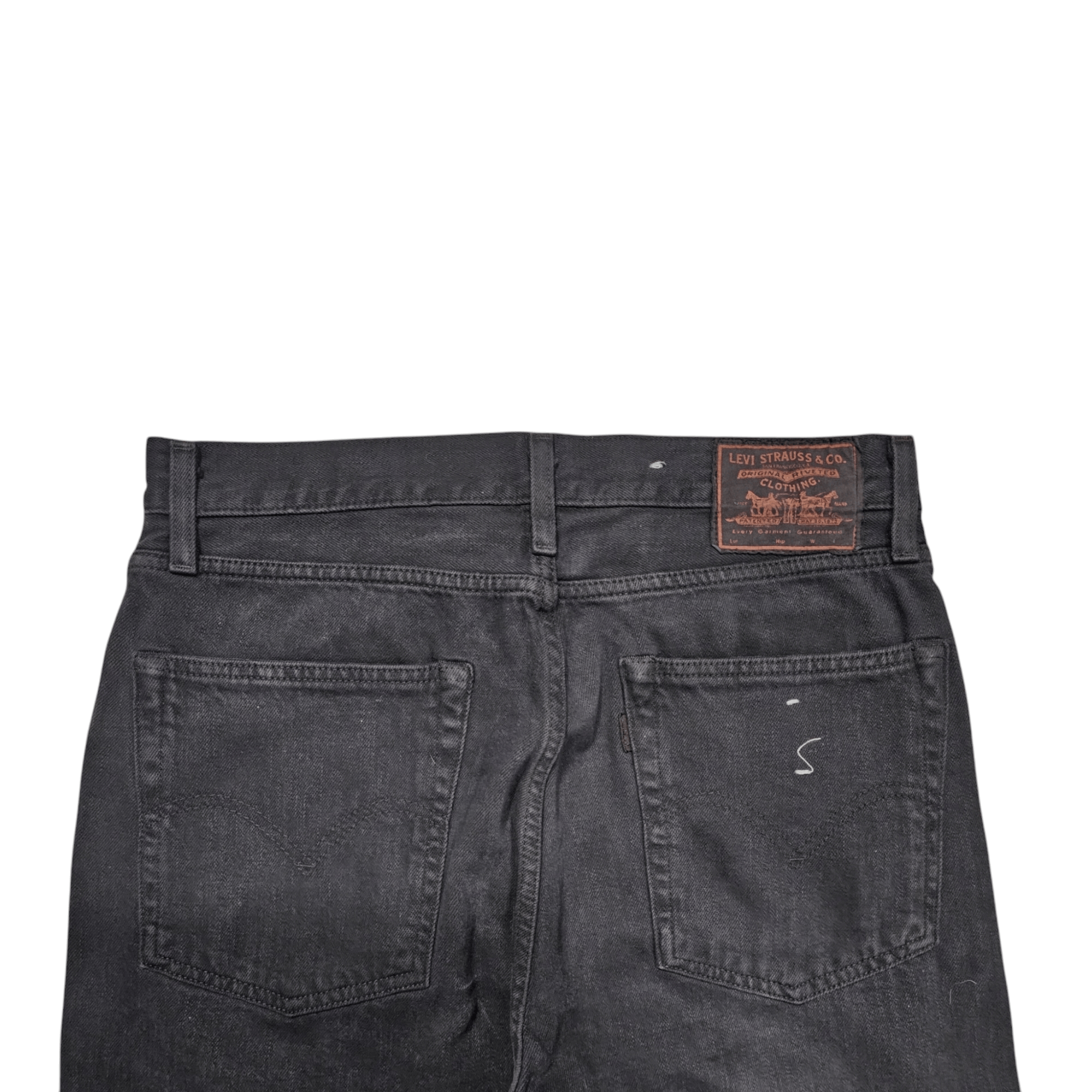 Levi's Vintage Clothing New LVC Levi's Vintage Clothing 1950's 701 Big E Selvedge Size 31" - 6 Thumbnail